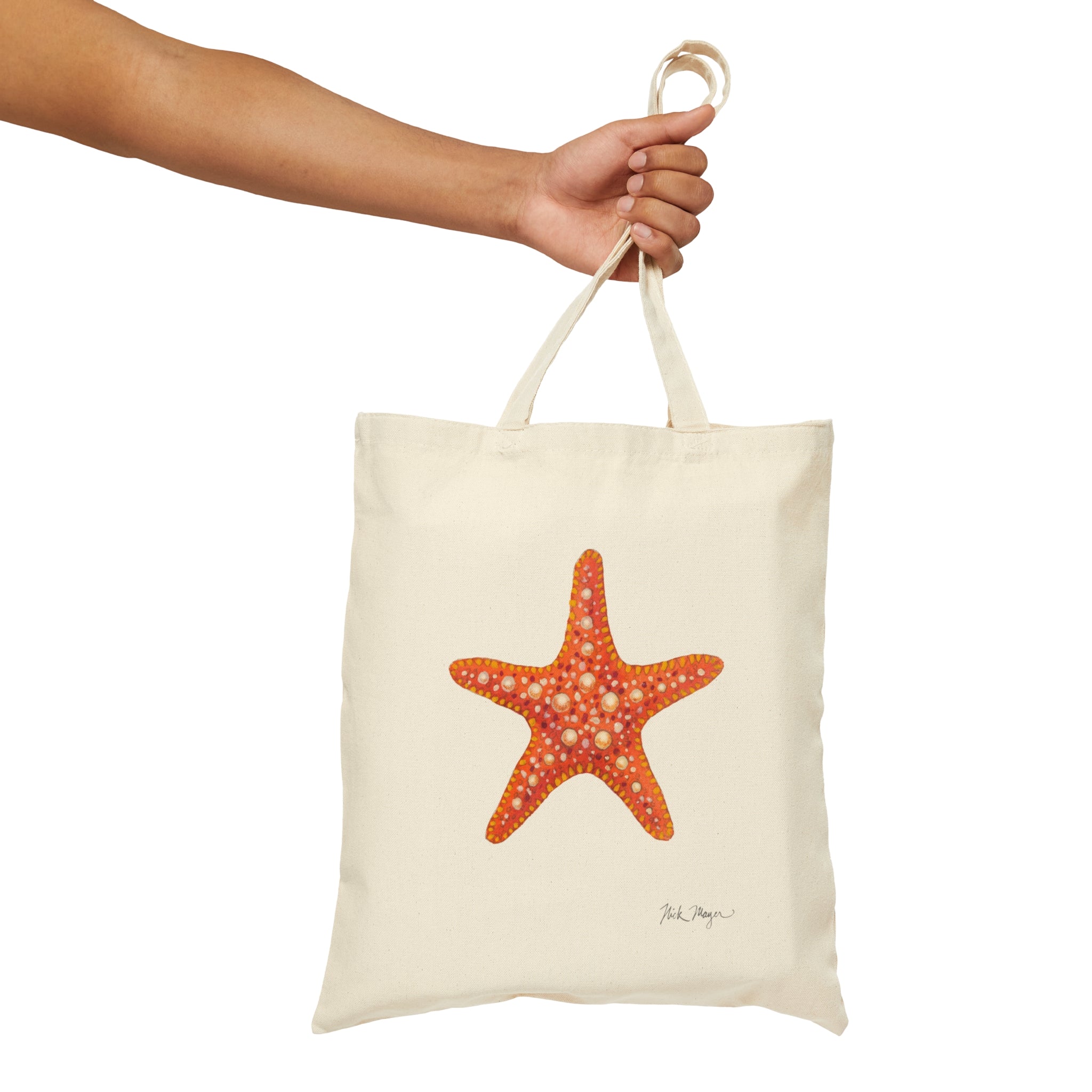 Sea Star Love - Canvas Tote Bag