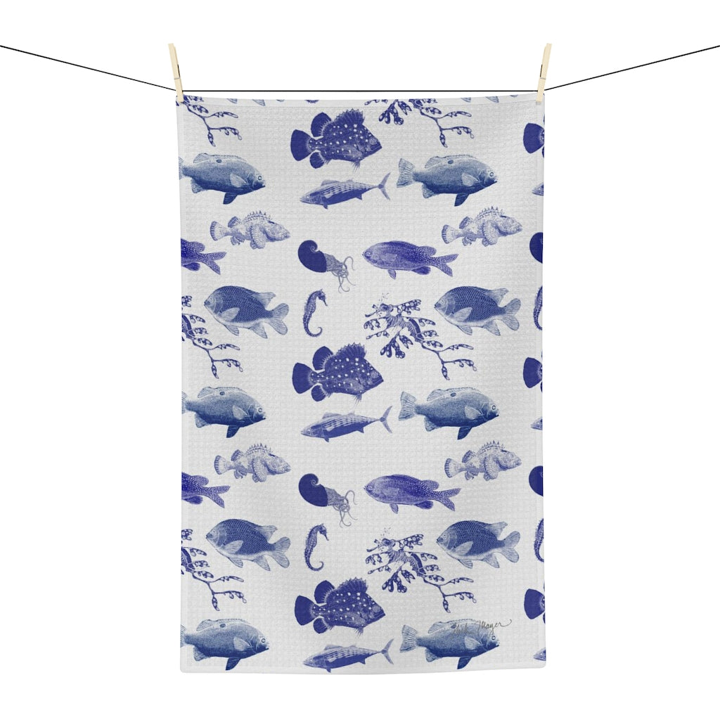 Blue Tuna Soft Kitchen Towel