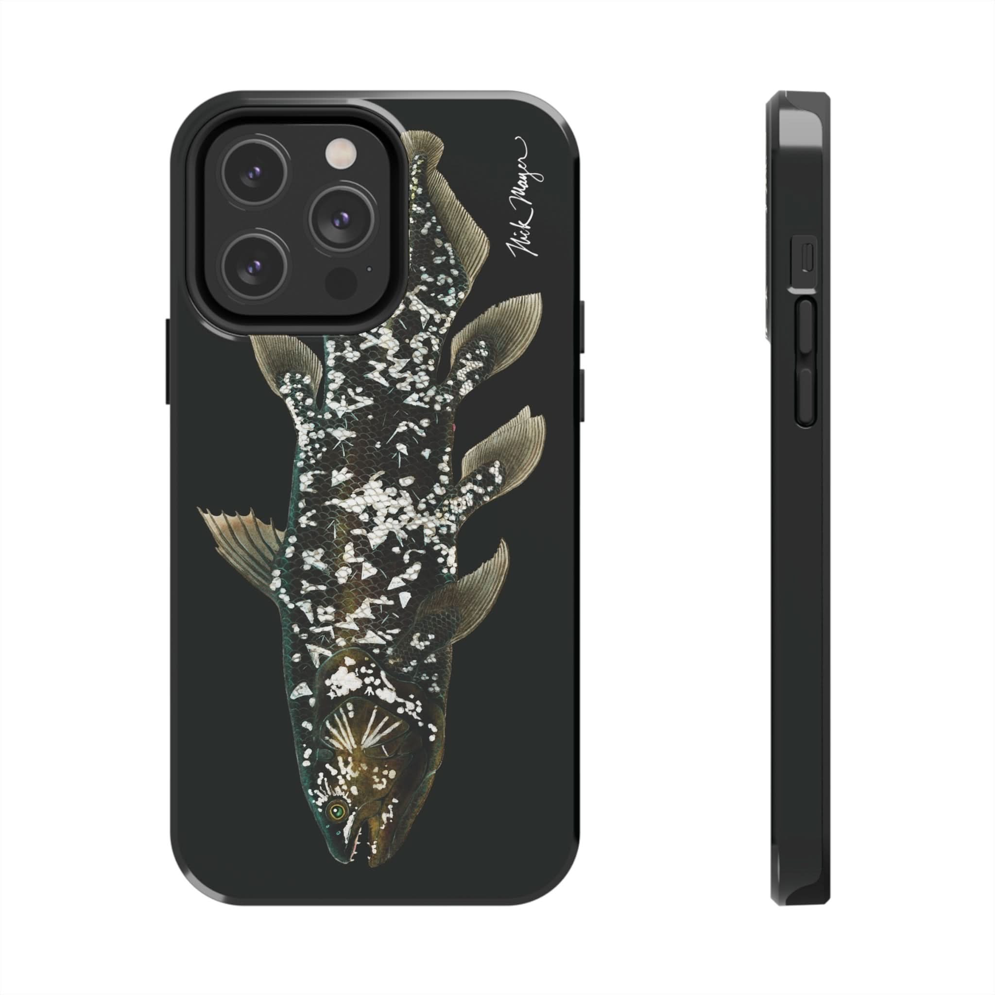 Coelacanth Black iPhone Case