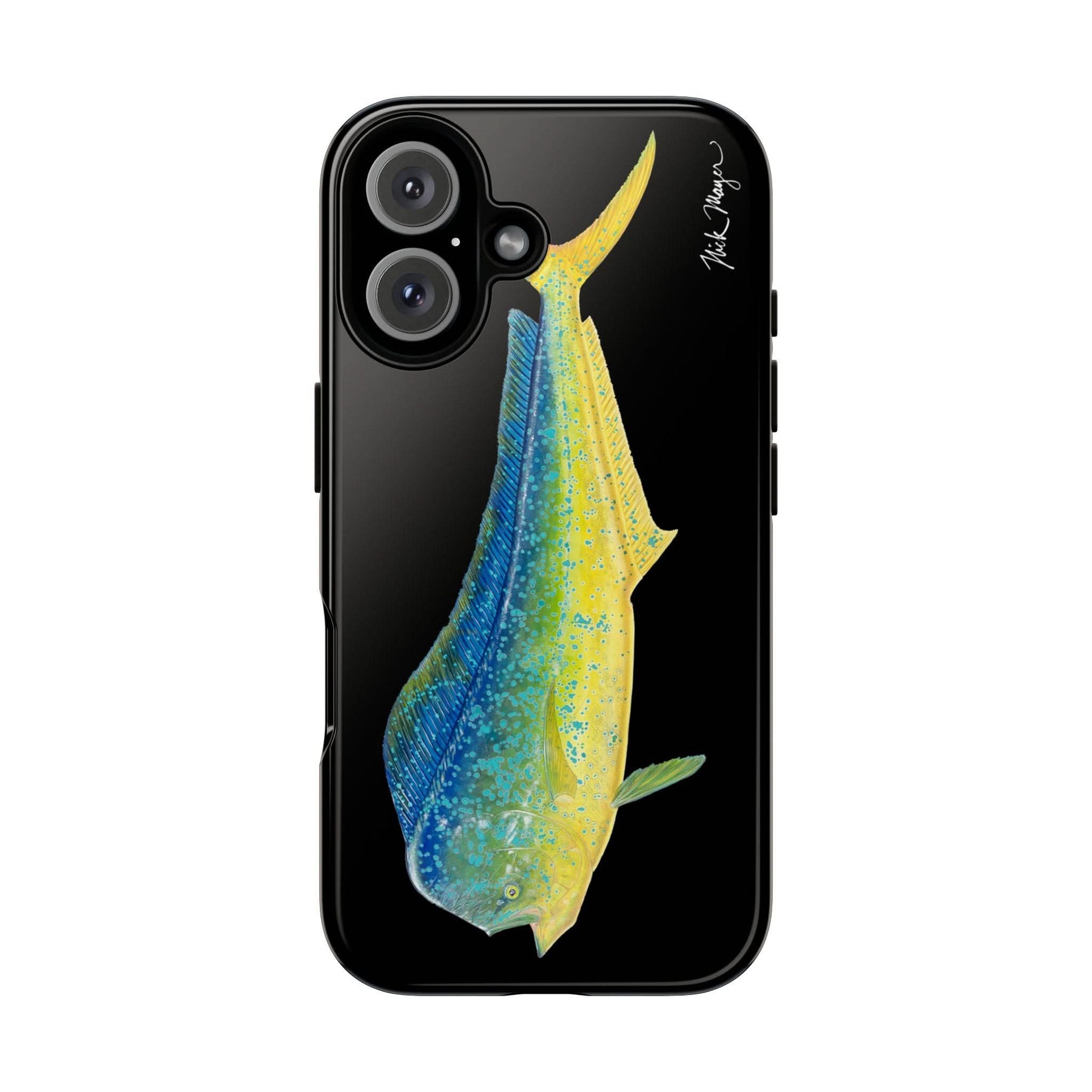 Bull Mahi Black Phone Case (iPhone 16 & Samsung)