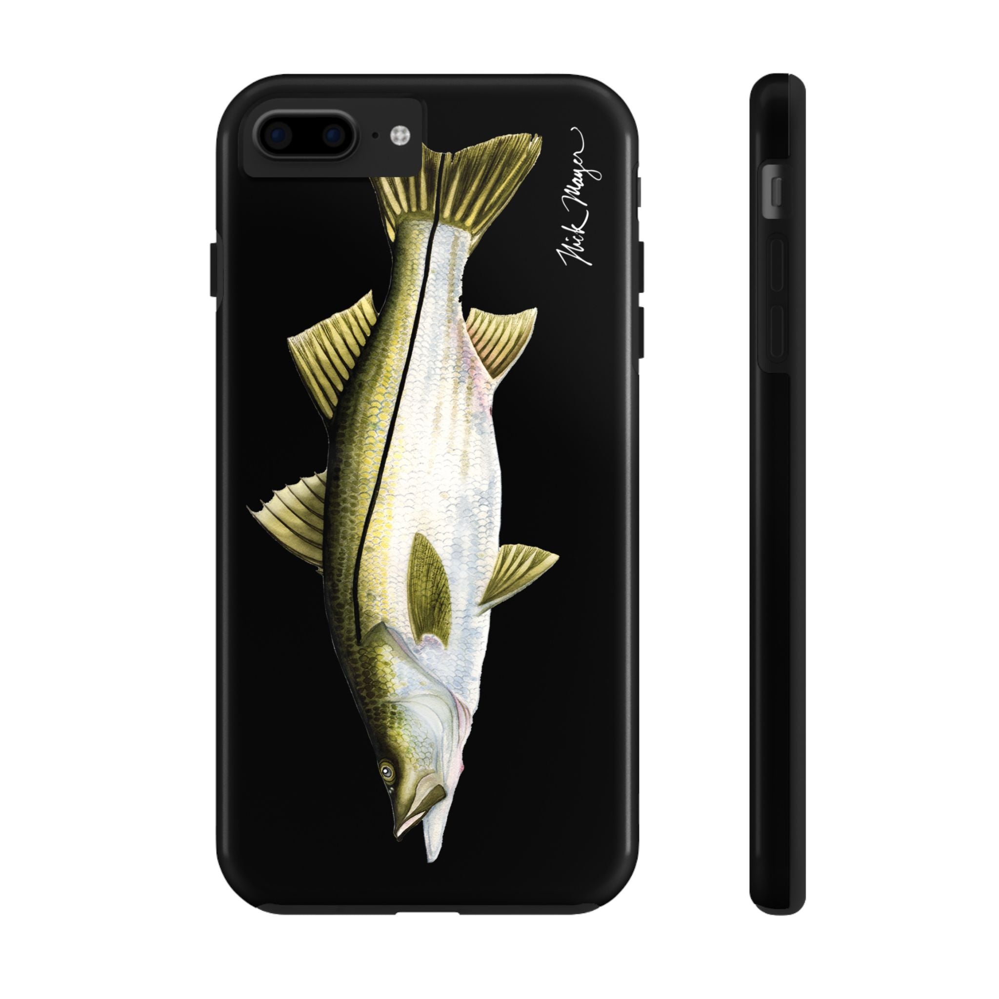 Snook Black Phone Case (iPhone)