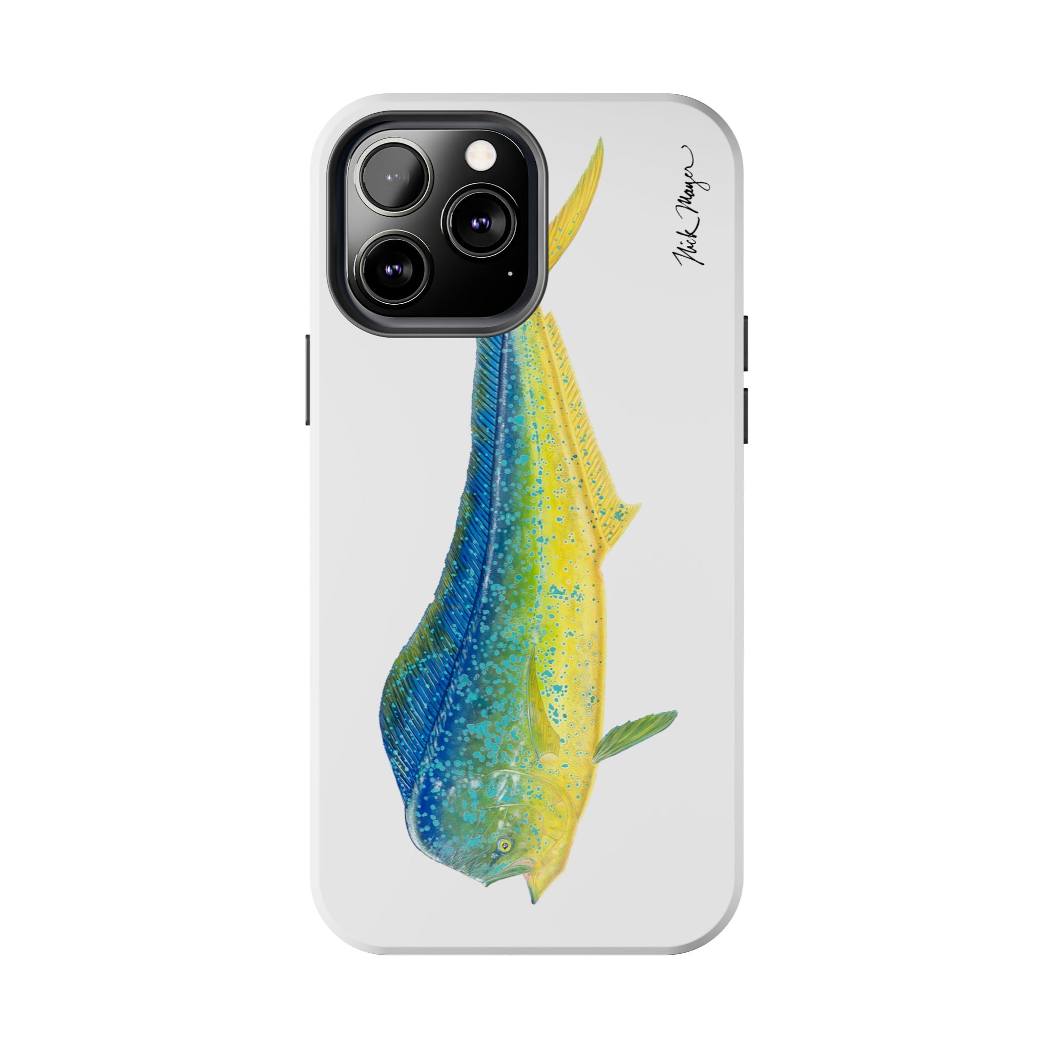 Bull Mahi White Phone Case (iPhone)