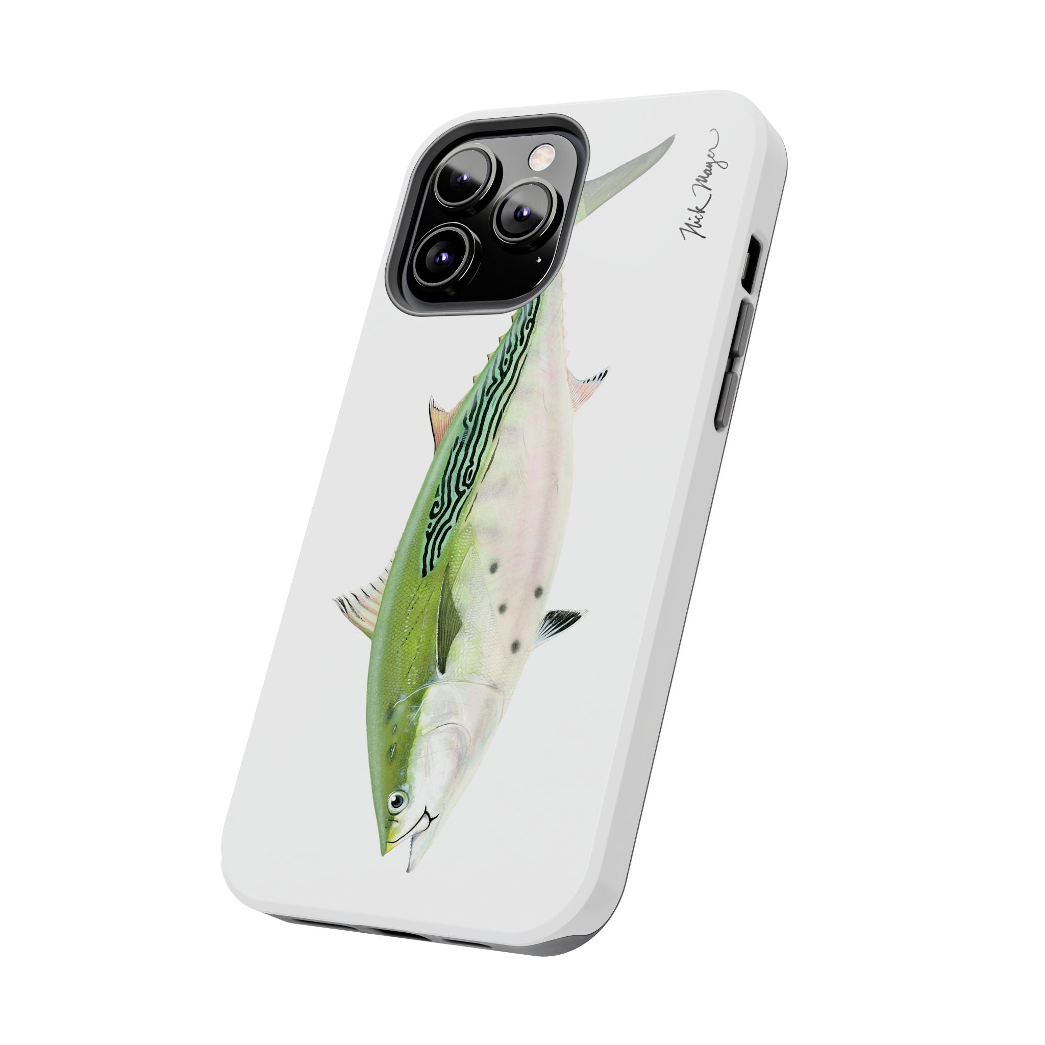 Albie White Phone Case (iPhone)