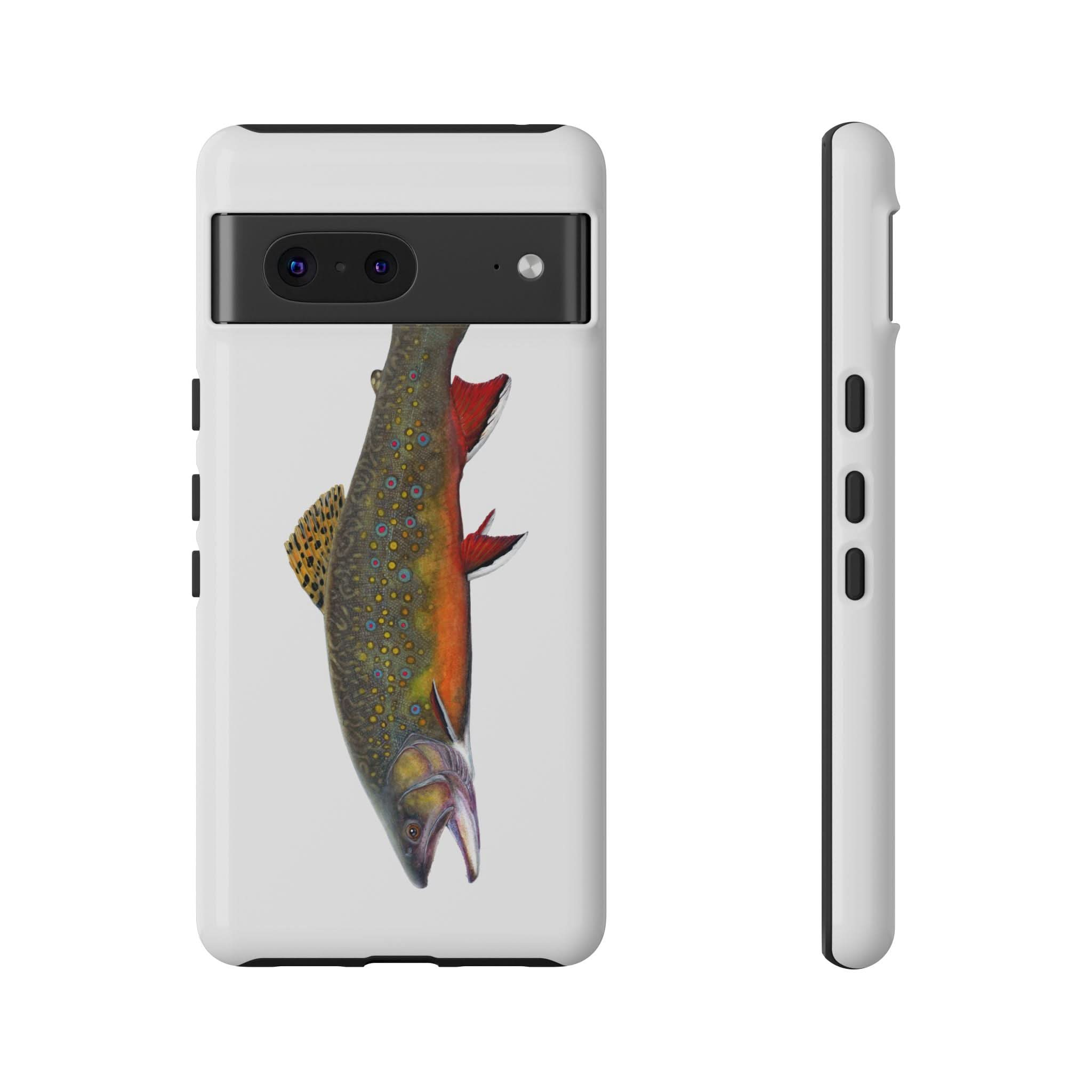 Brook Trout White Phone Case (Samsung)