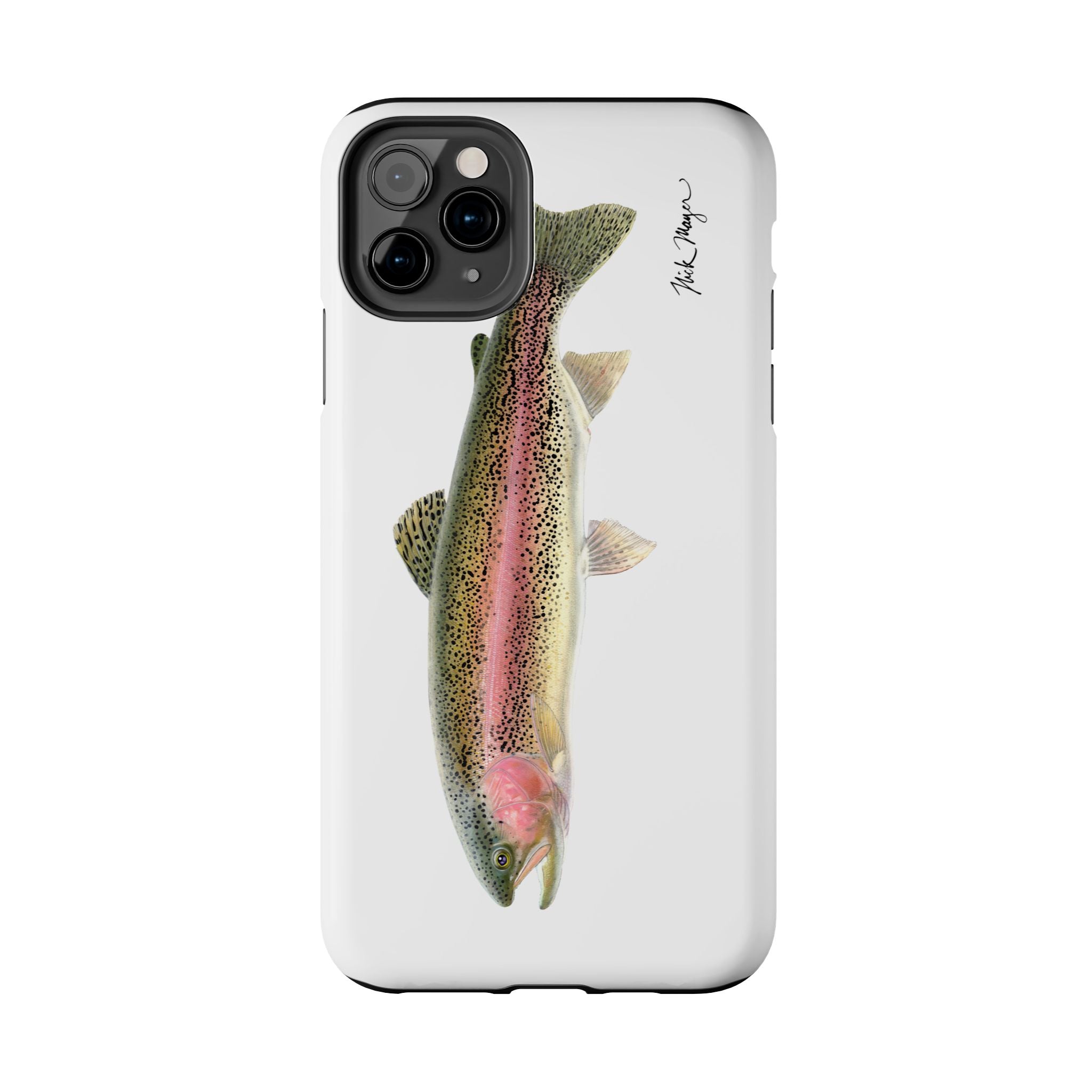 Rainbow Trout White Phone Case (iPhone)