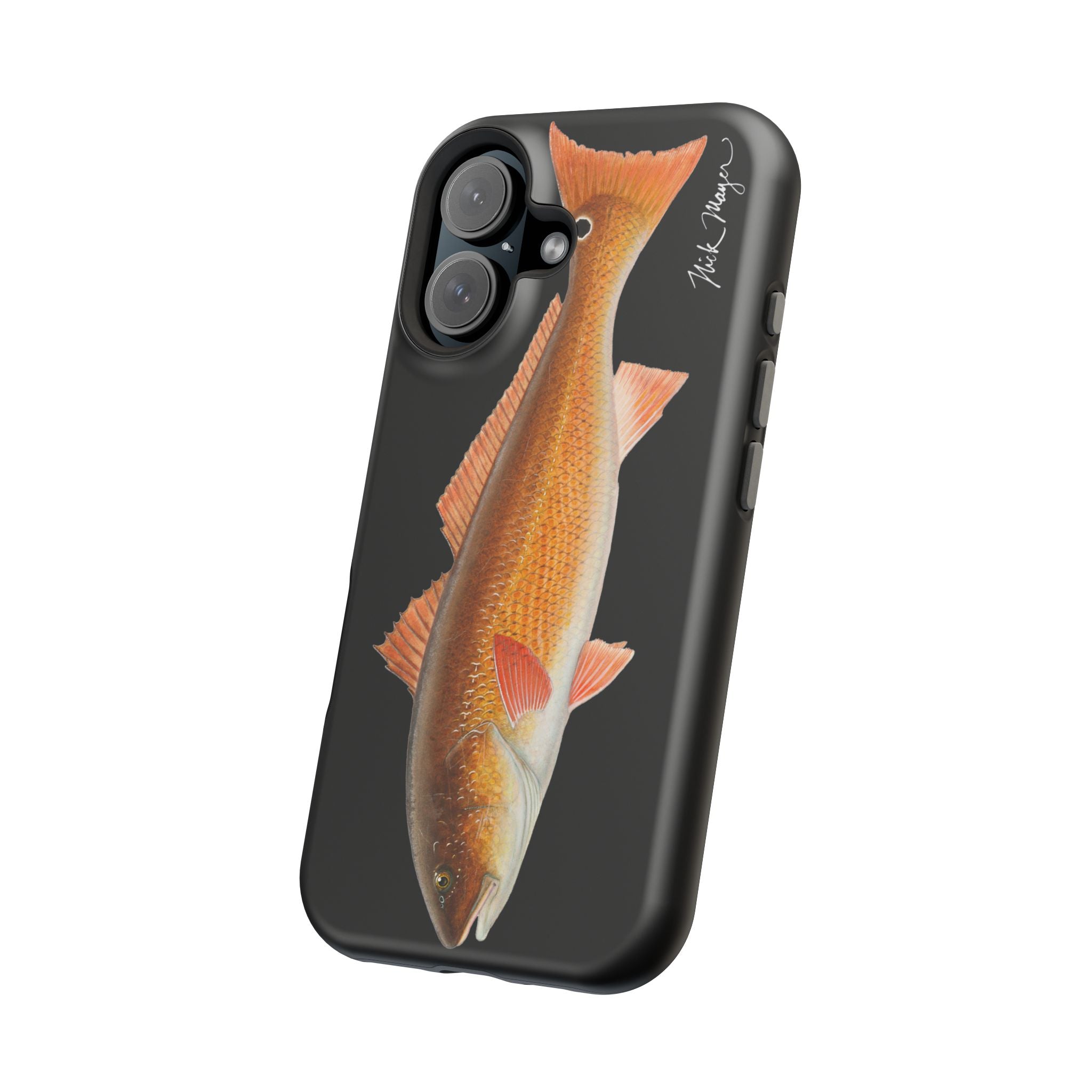 Redfish MagSafe Black iPhone Case