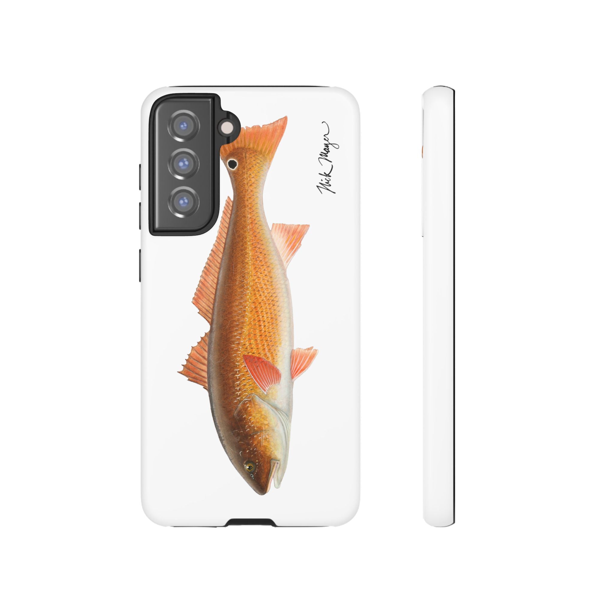 Redfish White Phone Case (Samsung)