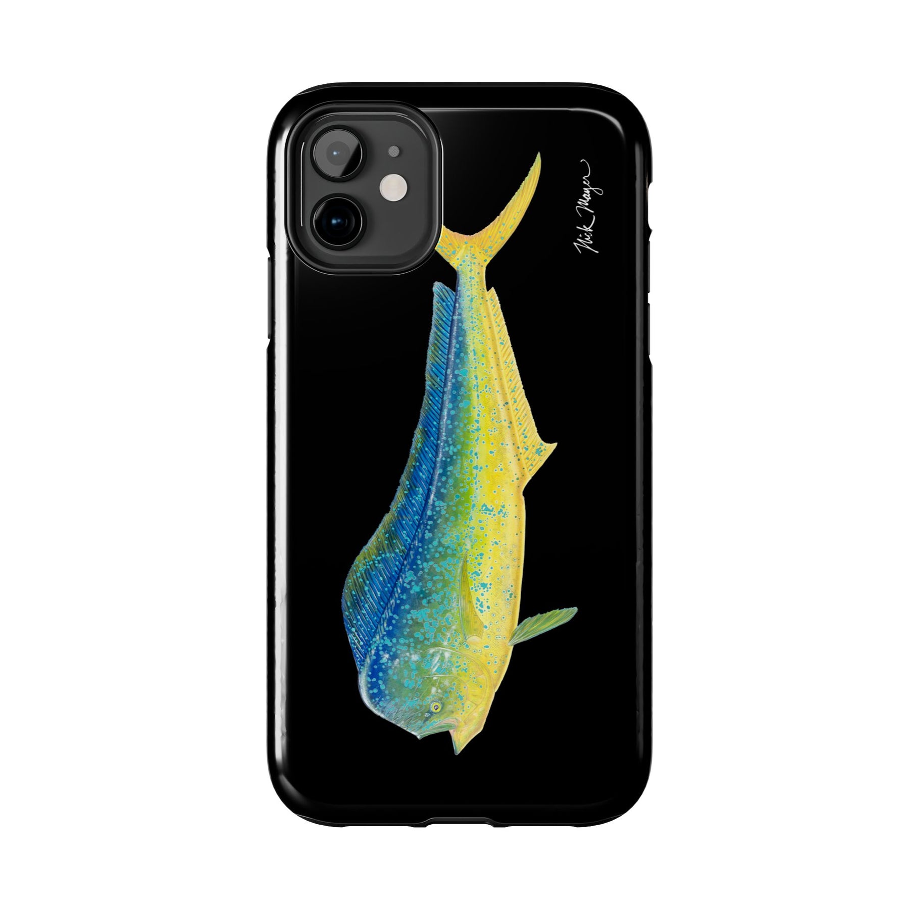 Bull Mahi Black Phone Case (iPhone)