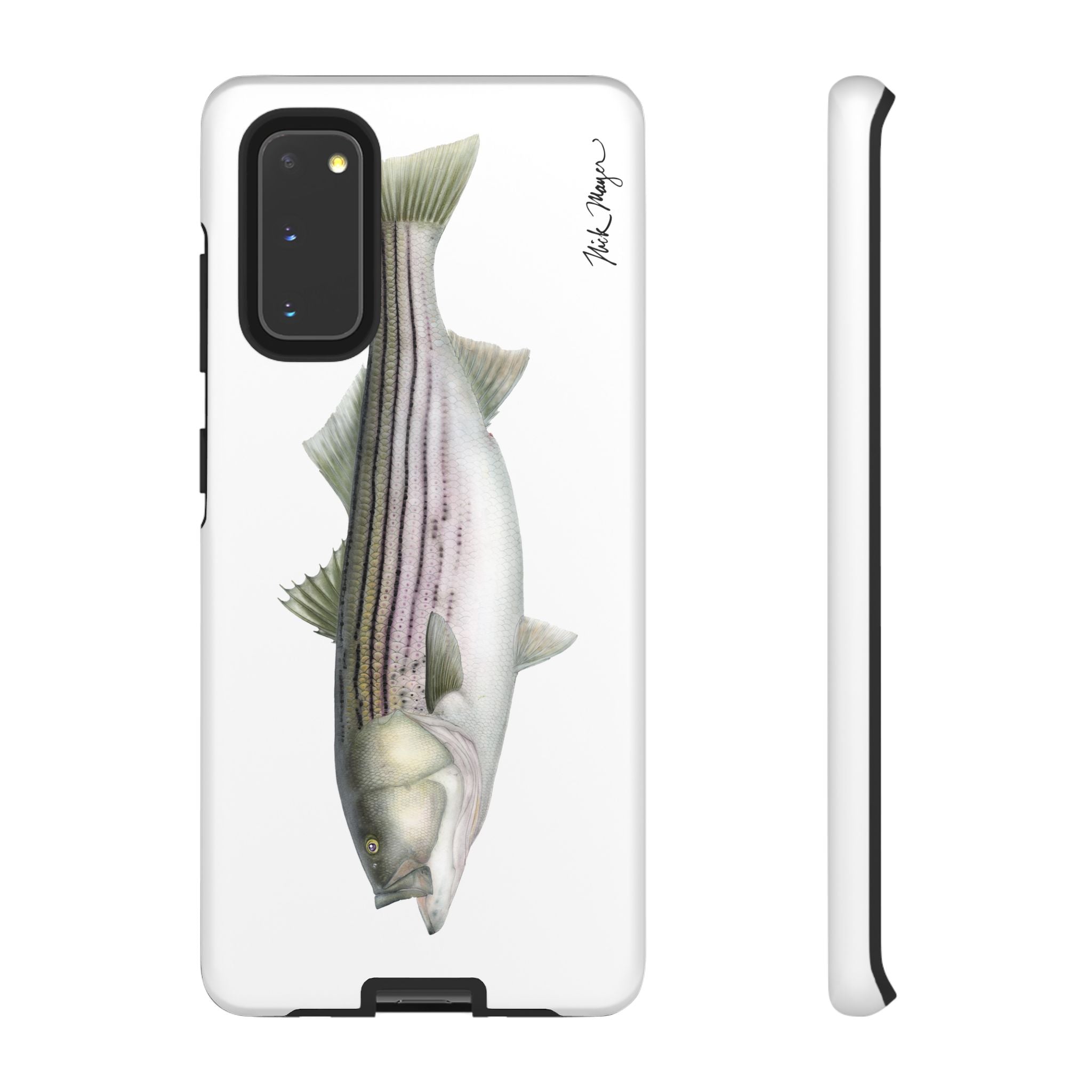 30 lb Striper White Phone Case (Samsung)