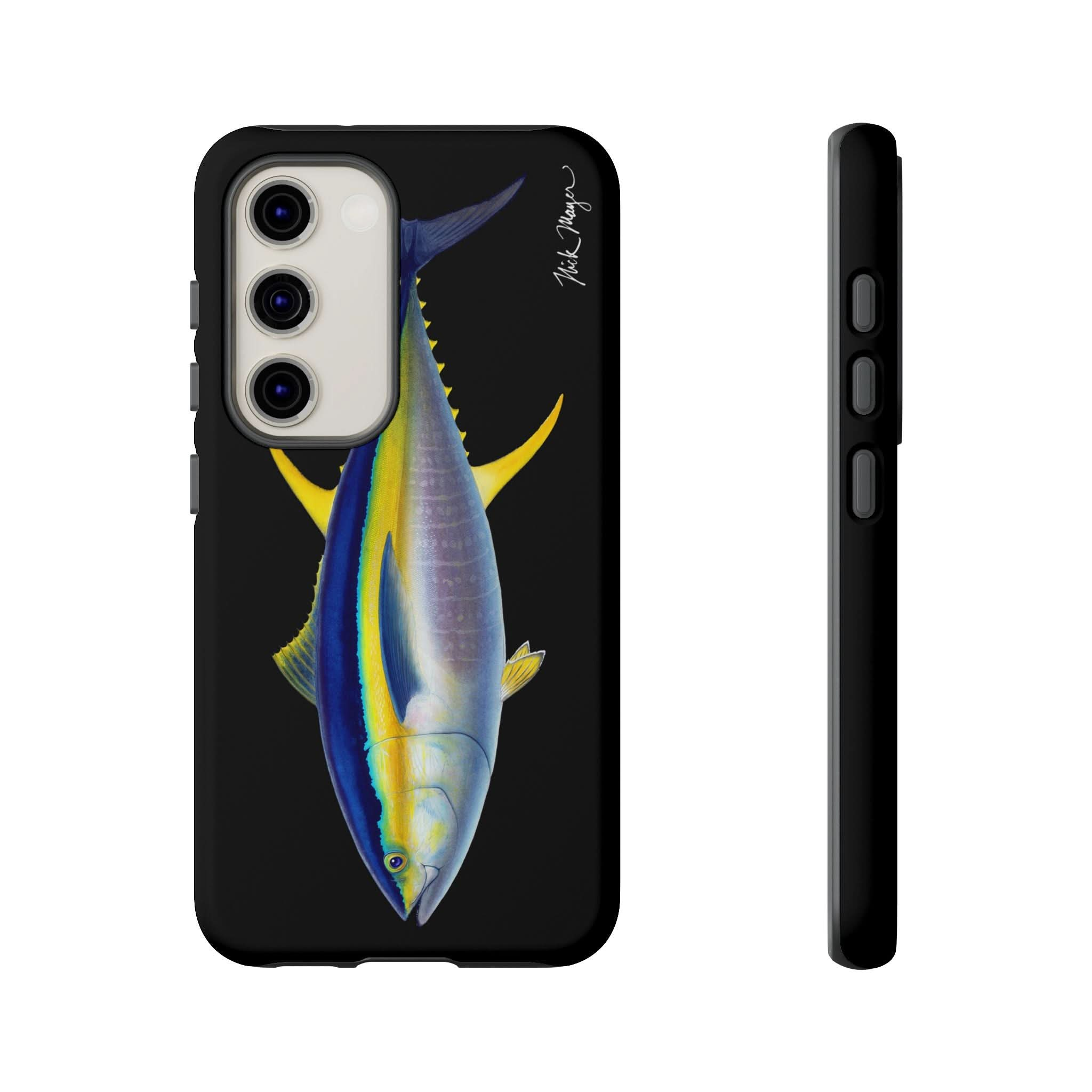 Yellowfin Tuna Black Phone Case (Samsung)