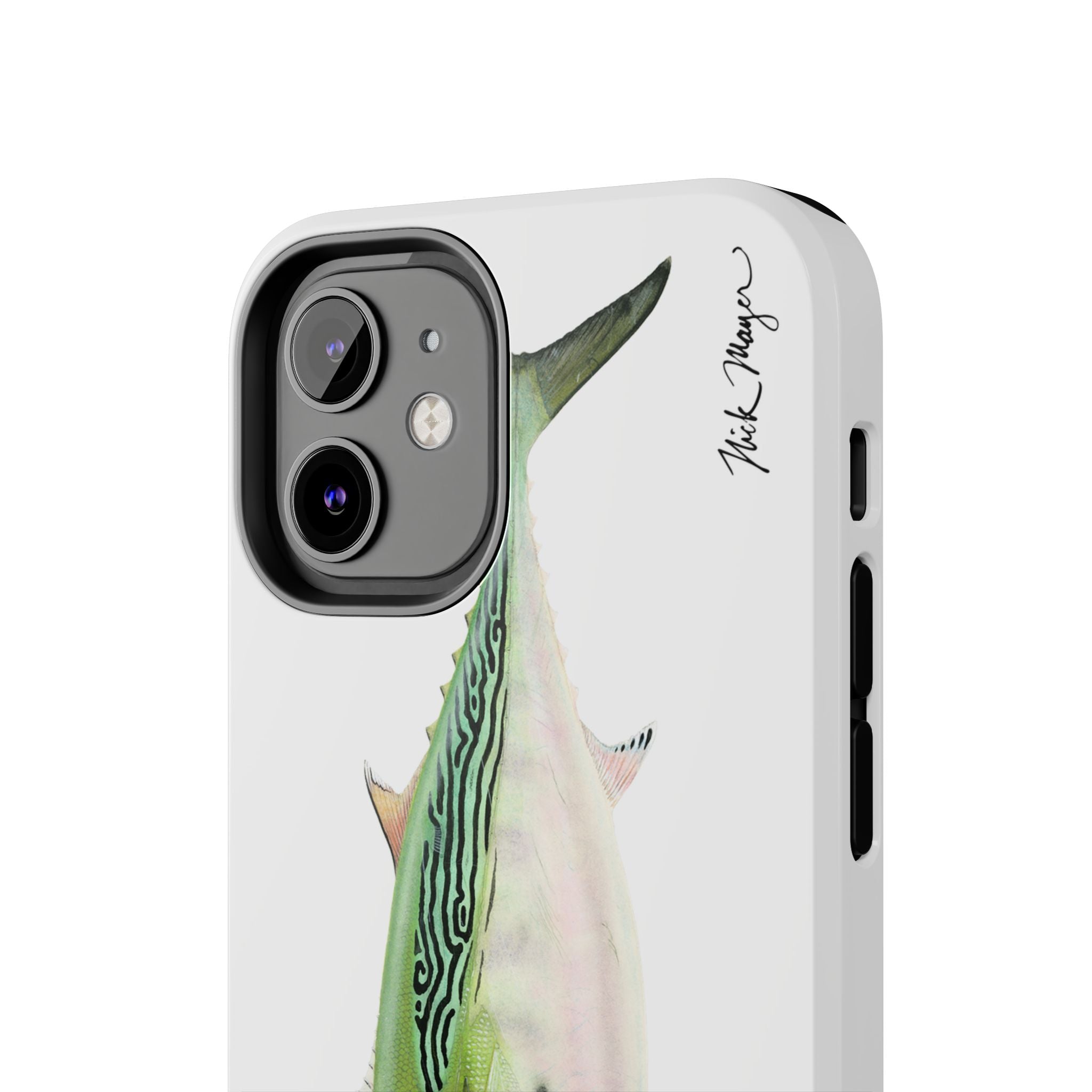 Albie White Phone Case (iPhone)