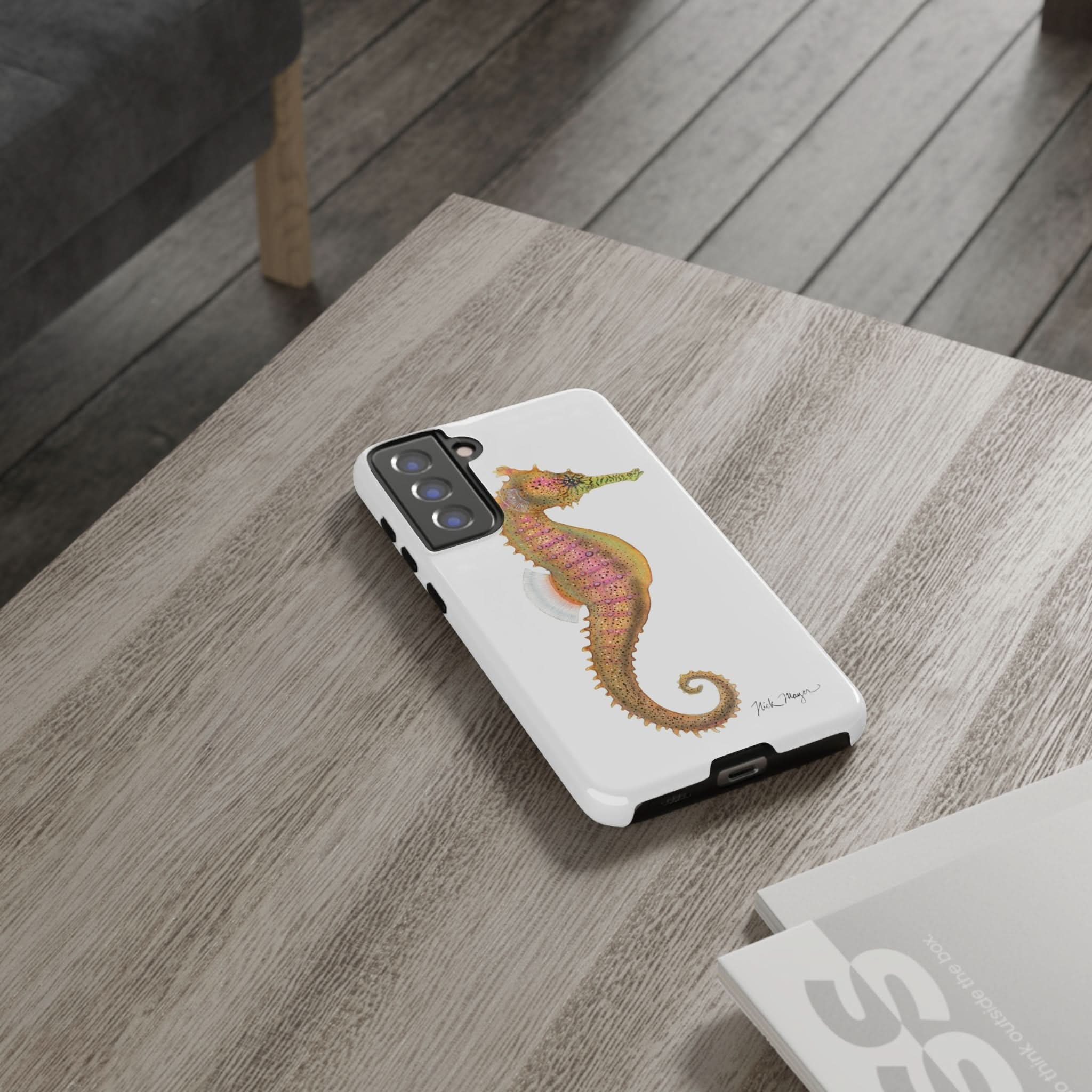 Pink Seahorse Phone Case (Samsung)