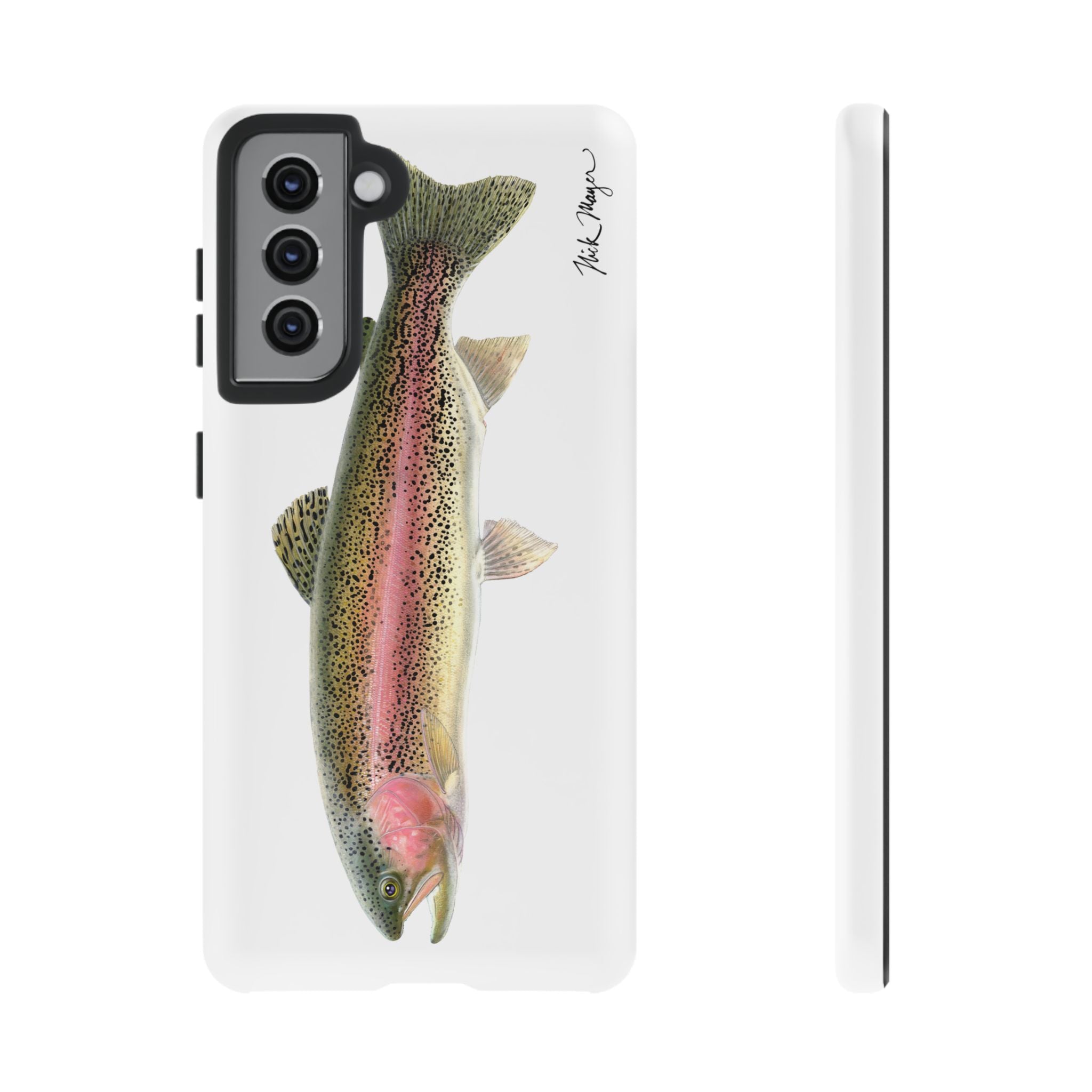 Rainbow Trout White Phone Case (Samsung)