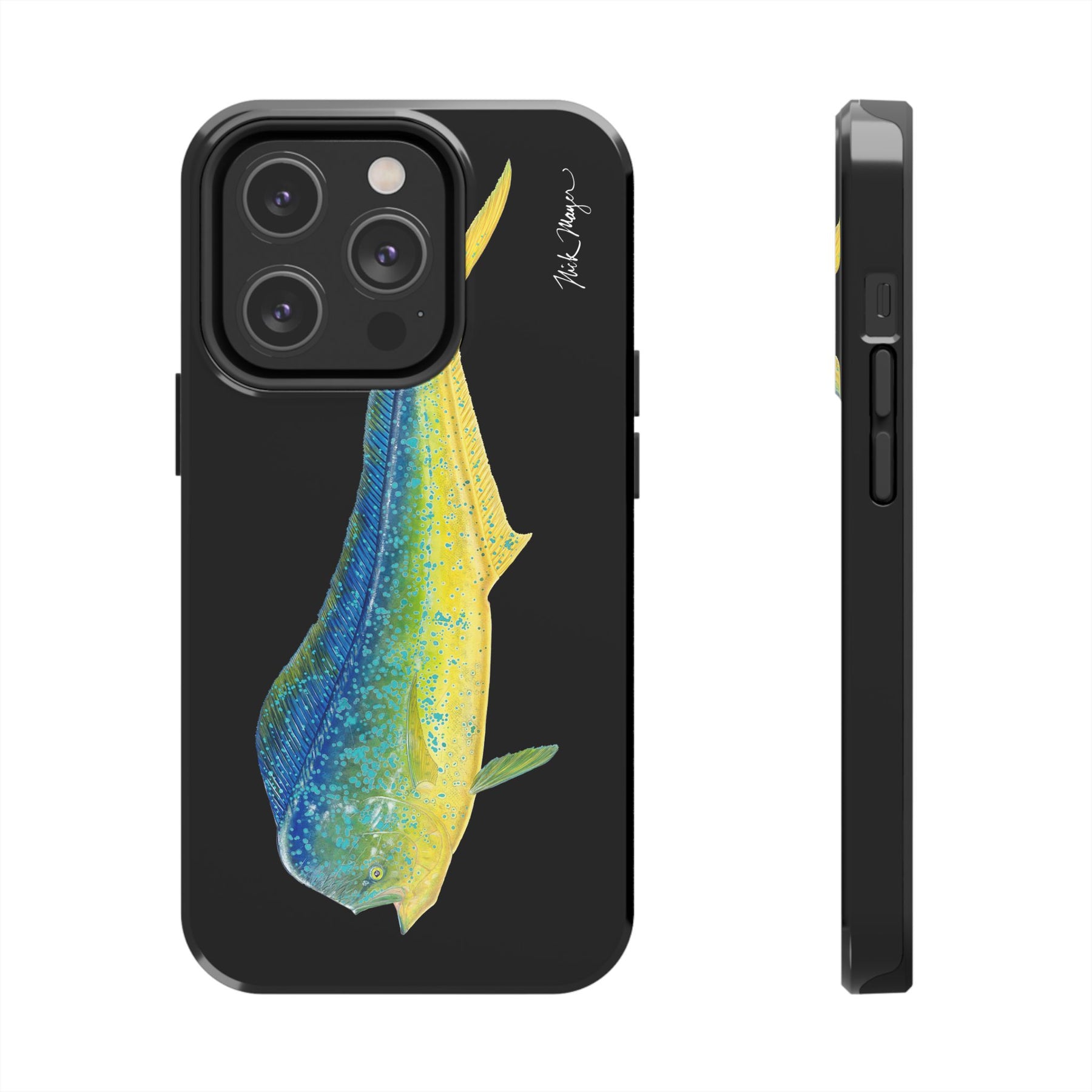 Bull Mahi Black Phone Case (iPhone)