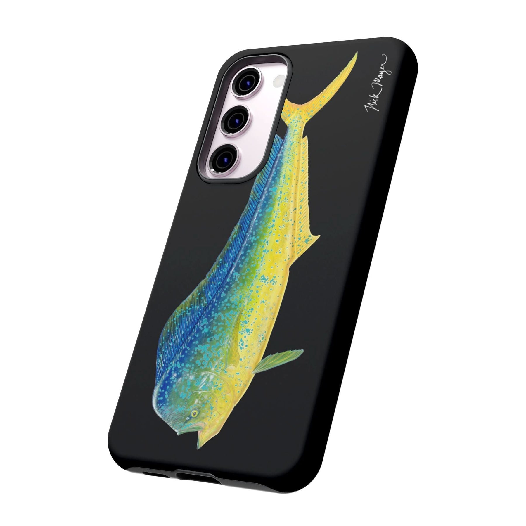 Bull Mahi Black Phone Case (iPhone 16 & Samsung)