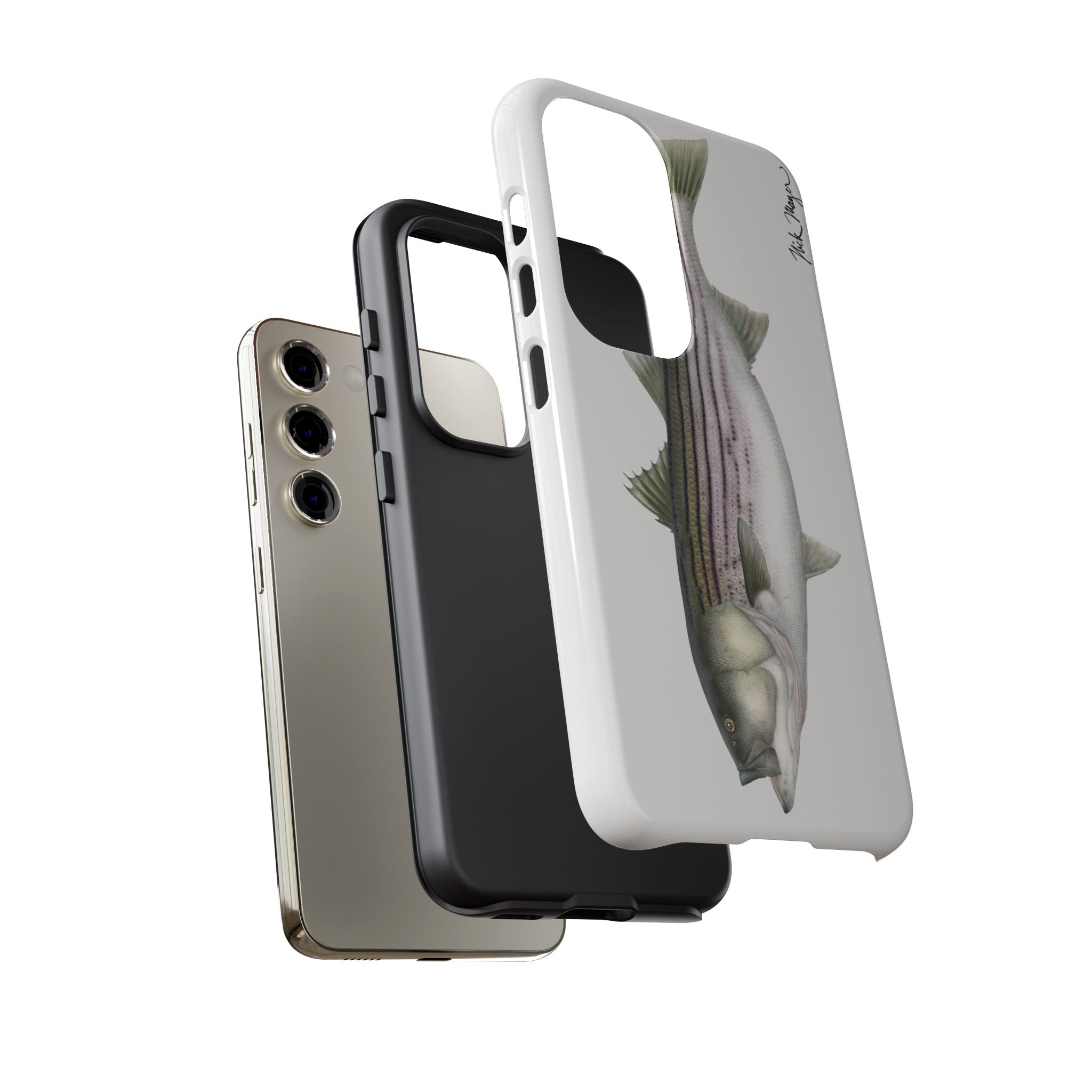 30 lb Striper White Phone Case (Samsung)