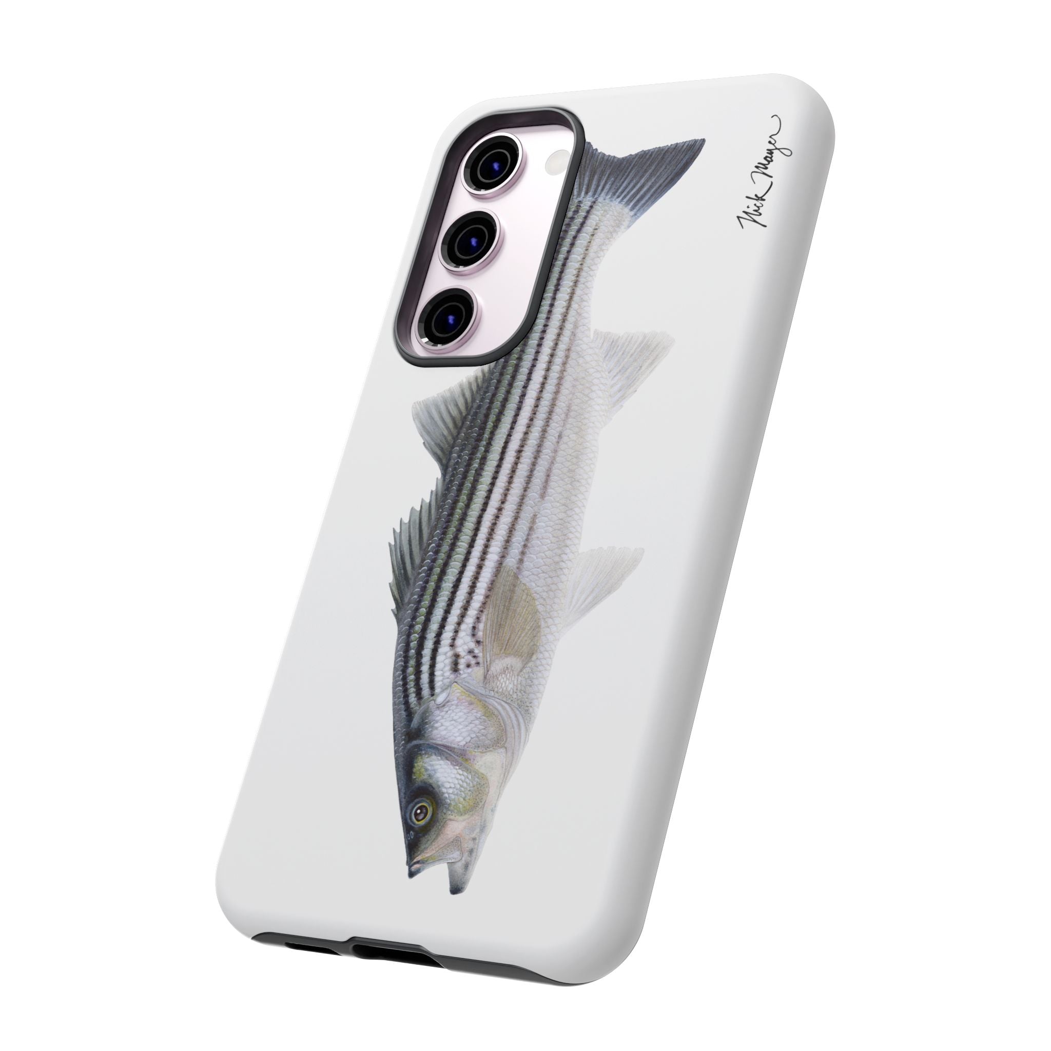 Schoolie Striper White Phone Case (Samsung)