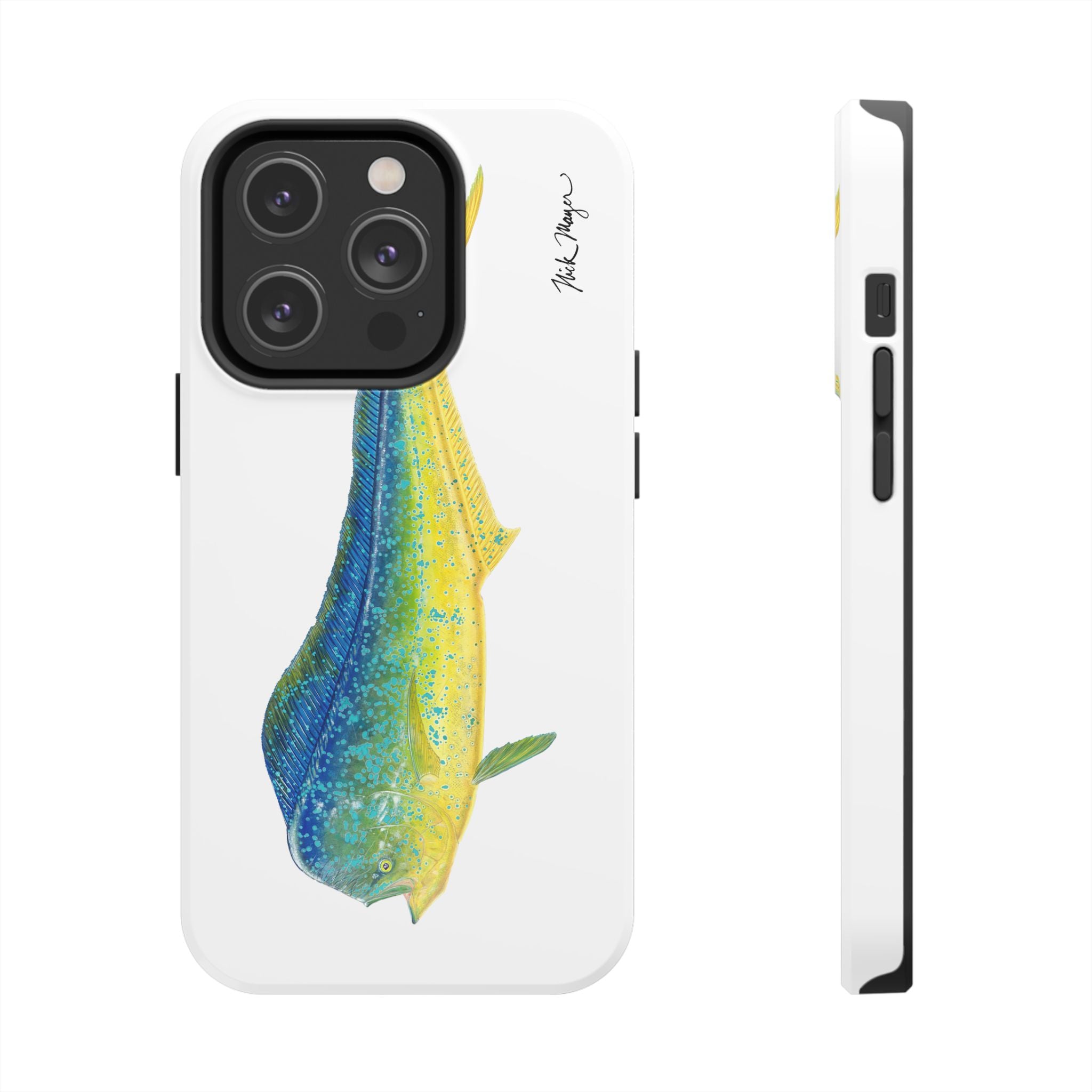 Bull Mahi White Phone Case (iPhone)