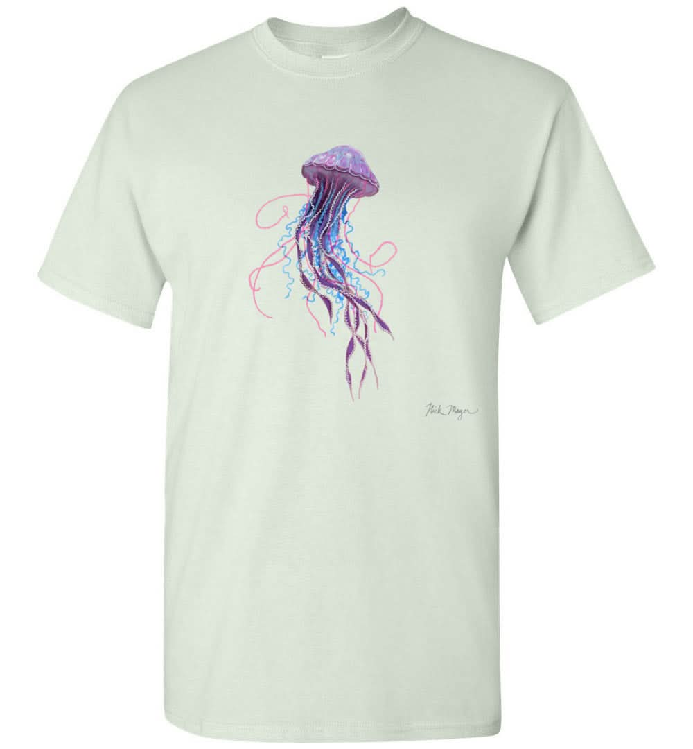 Purple Jellyfish Premium Comfort Colors Tee