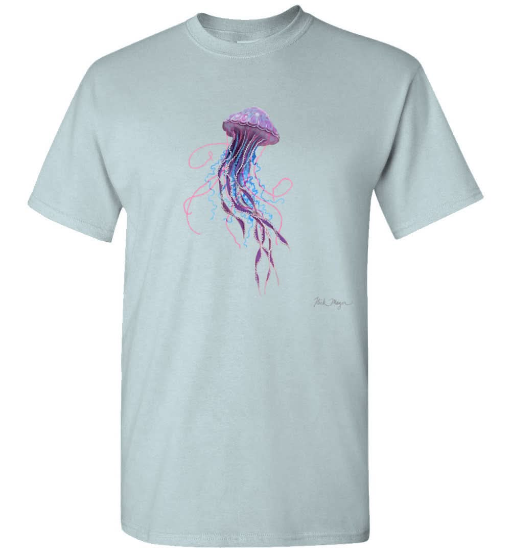 Purple Jellyfish Premium Comfort Colors Tee