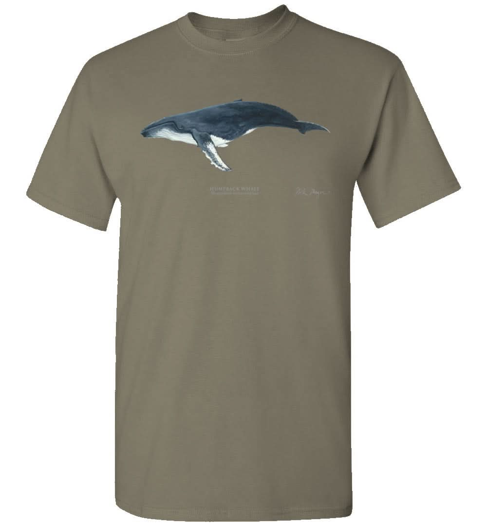 Humpback Whale Premium Comfort Colors Tee