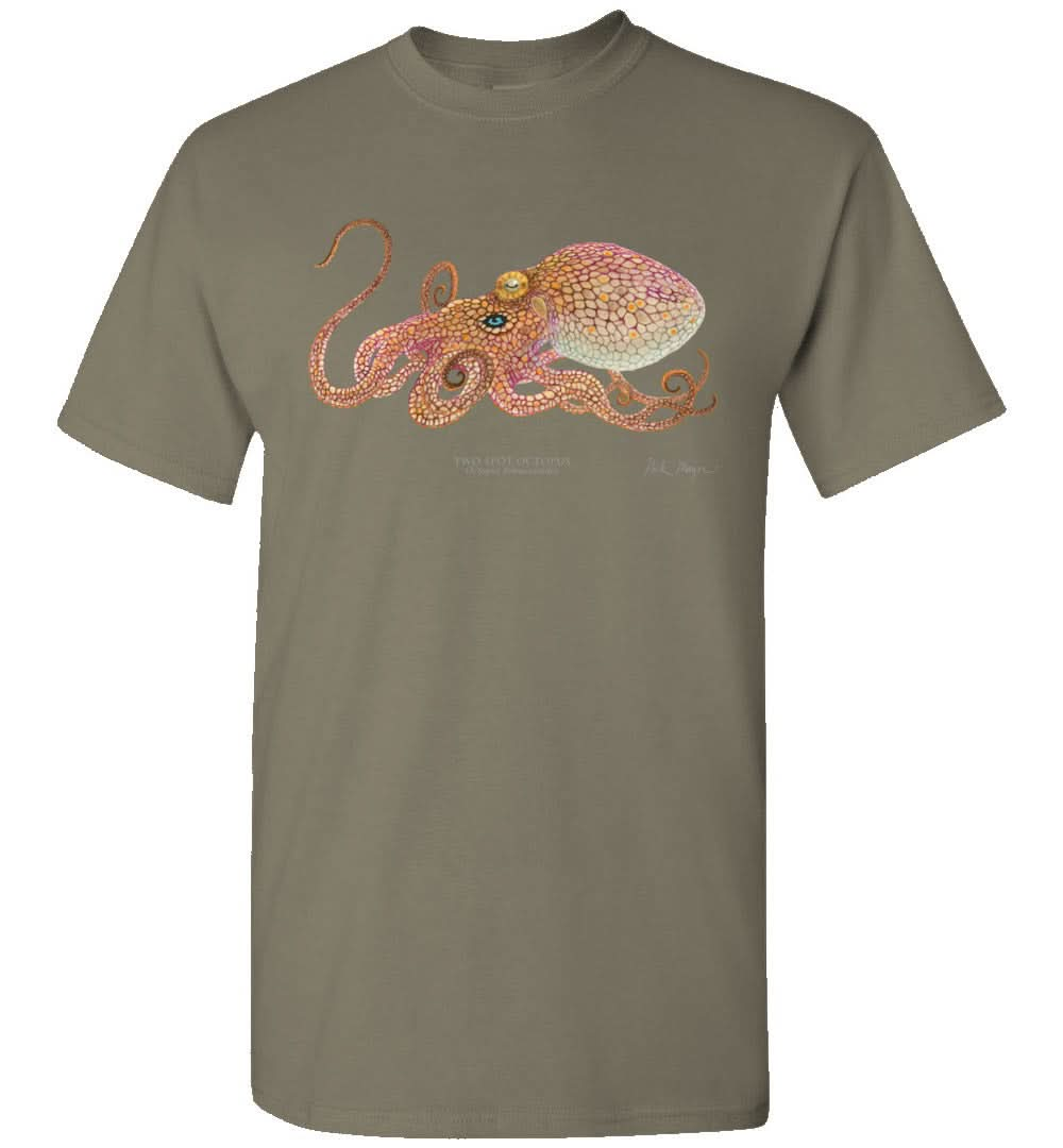 Two Spot Octopus Premium Comfort Colors Tee