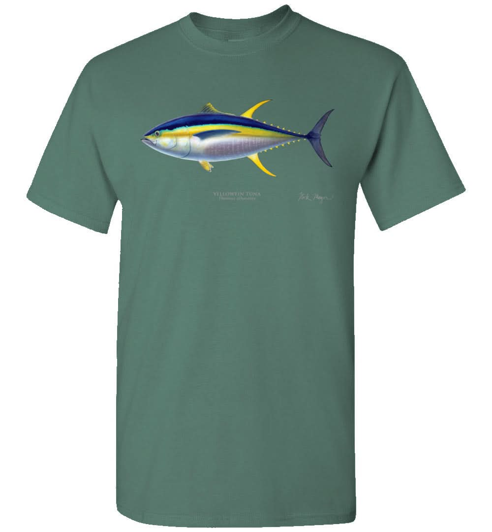 Yellowfin Tuna Premium Comfort Colors Tee