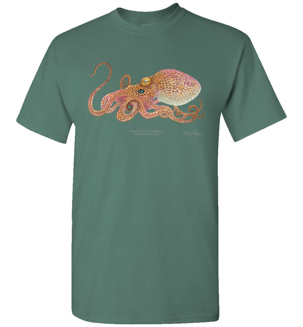 Two Spot Octopus Premium Comfort Colors Tee