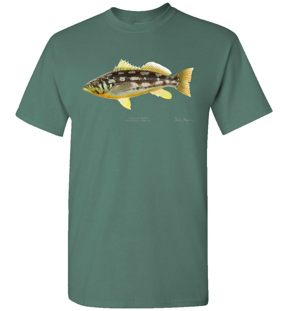 Calico Bass Premium Comfort Colors Tee