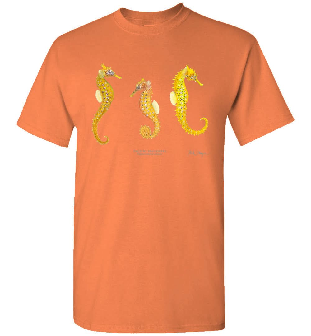 Pacific Seahorses Premium Comfort Colors Tee