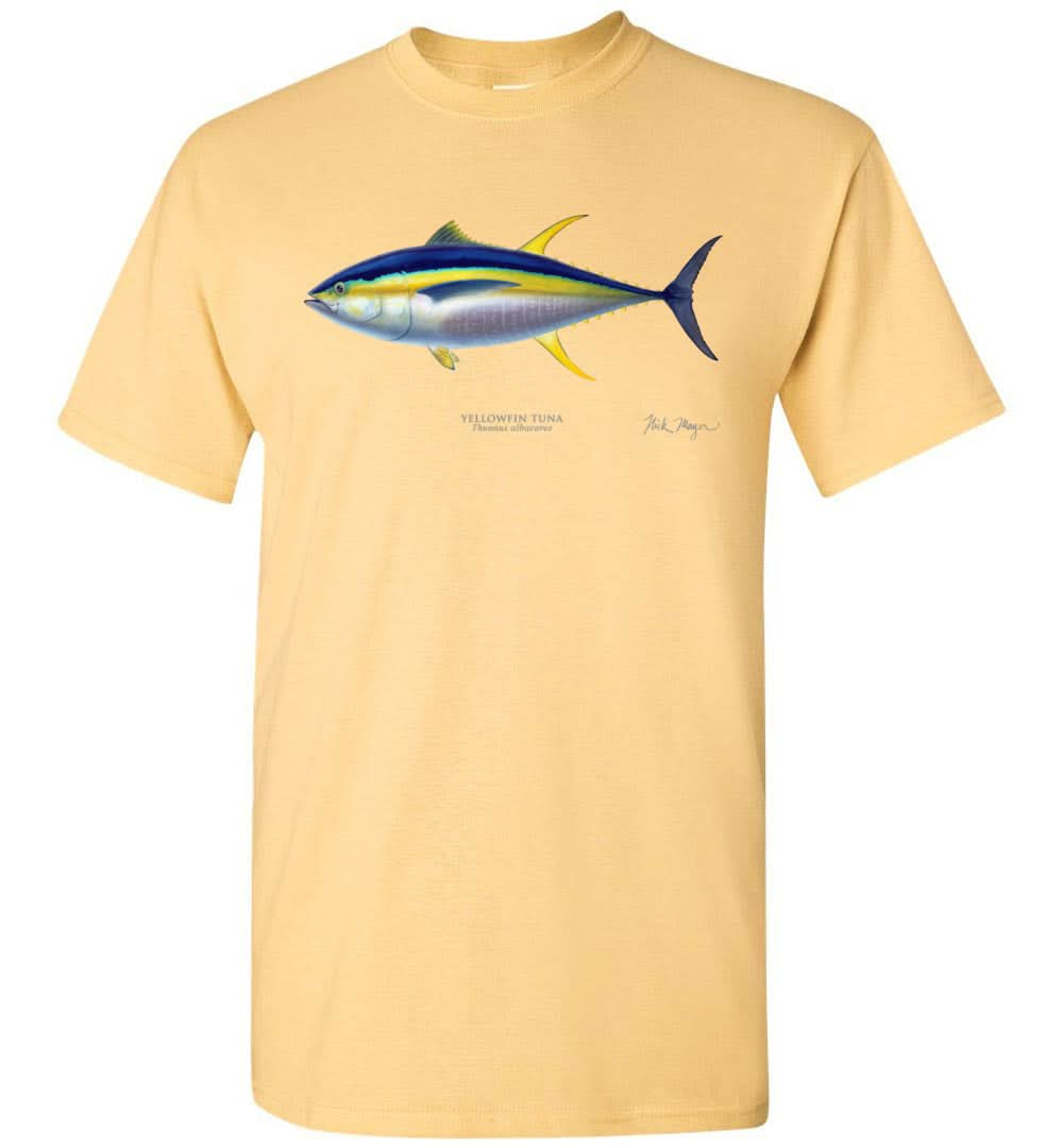 Yellowfin Tuna Premium Comfort Colors Tee