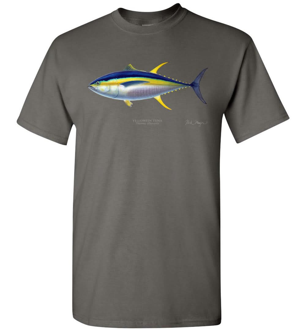 Yellowfin Tuna Premium Comfort Colors Tee