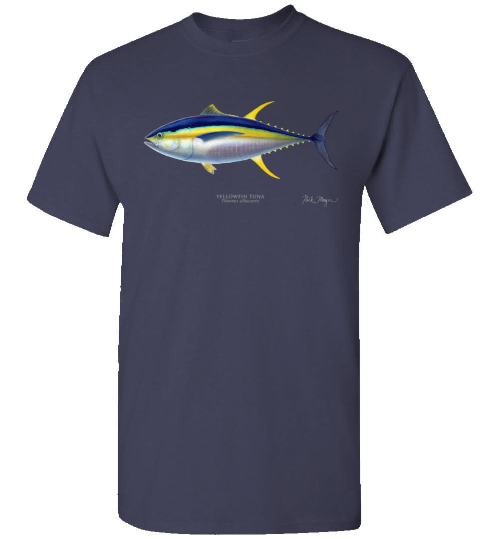 Yellowfin Tuna Premium Comfort Colors Tee