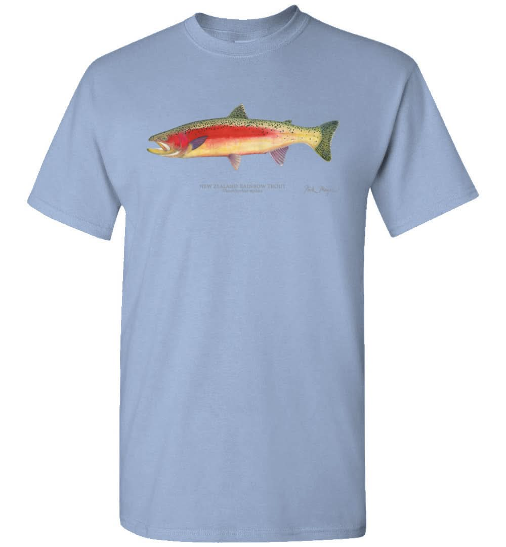 New Zealand Rainbow Trout  Premium Comfort Colors Tee