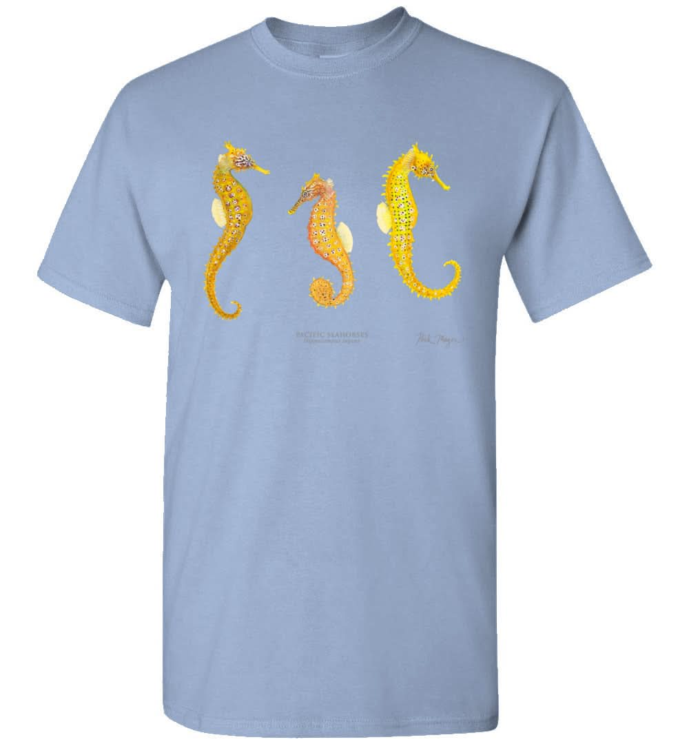 Pacific Seahorses Premium Comfort Colors Tee