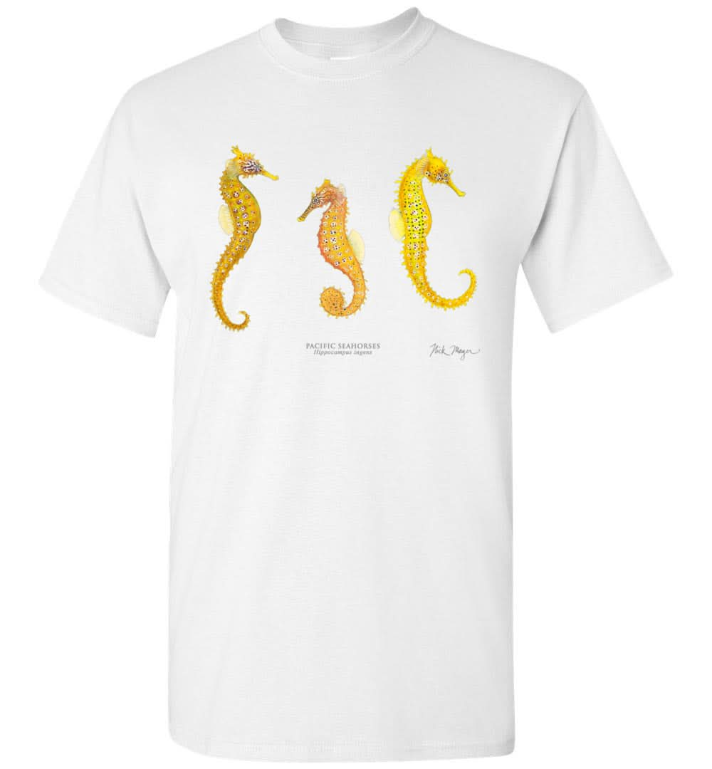 Pacific Seahorses Premium Comfort Colors Tee