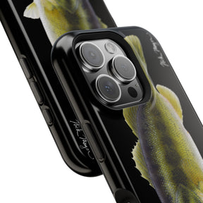 Largemouth Bass MagSafe Black iPhone Case