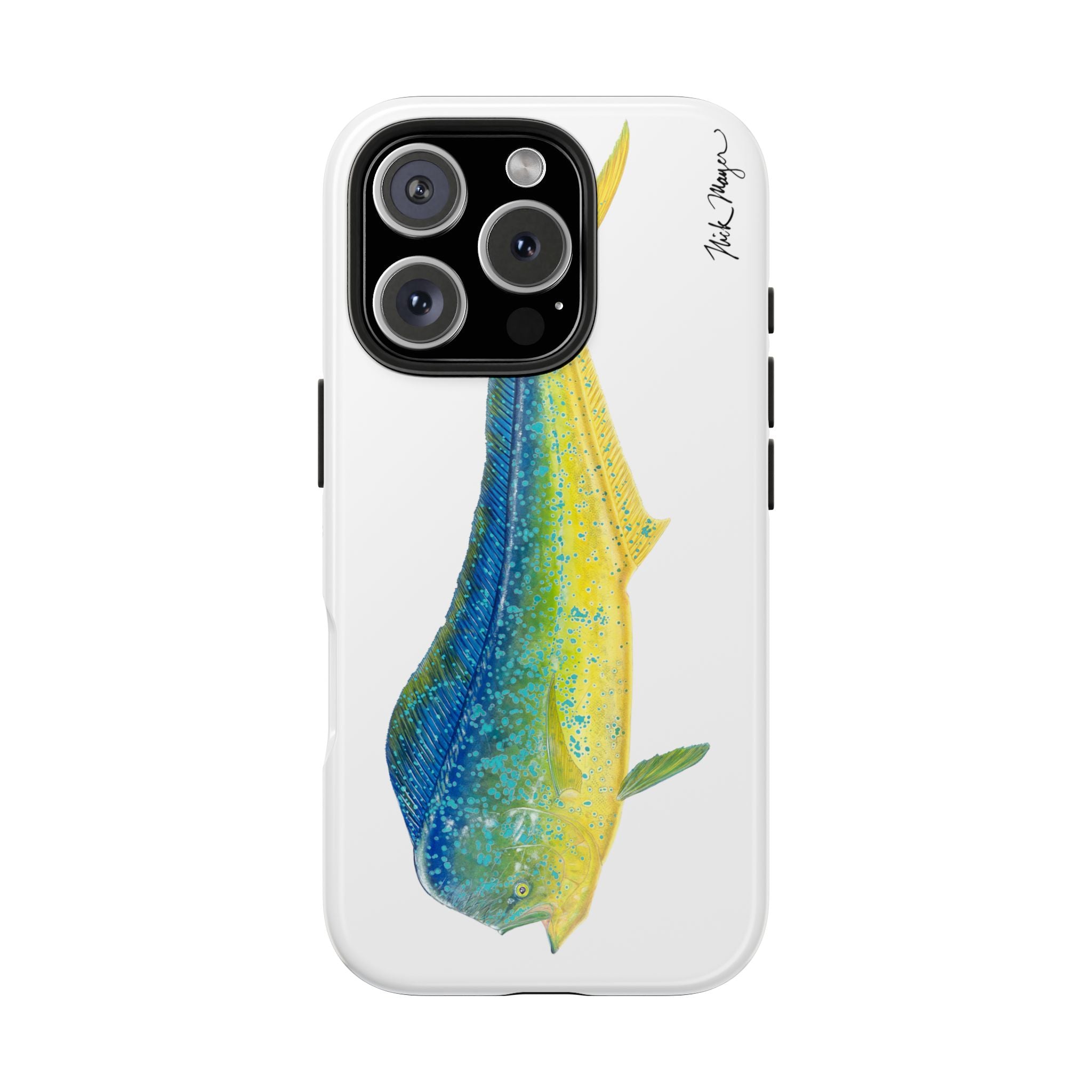 Bull Mahi White Phone Case (iPhone)