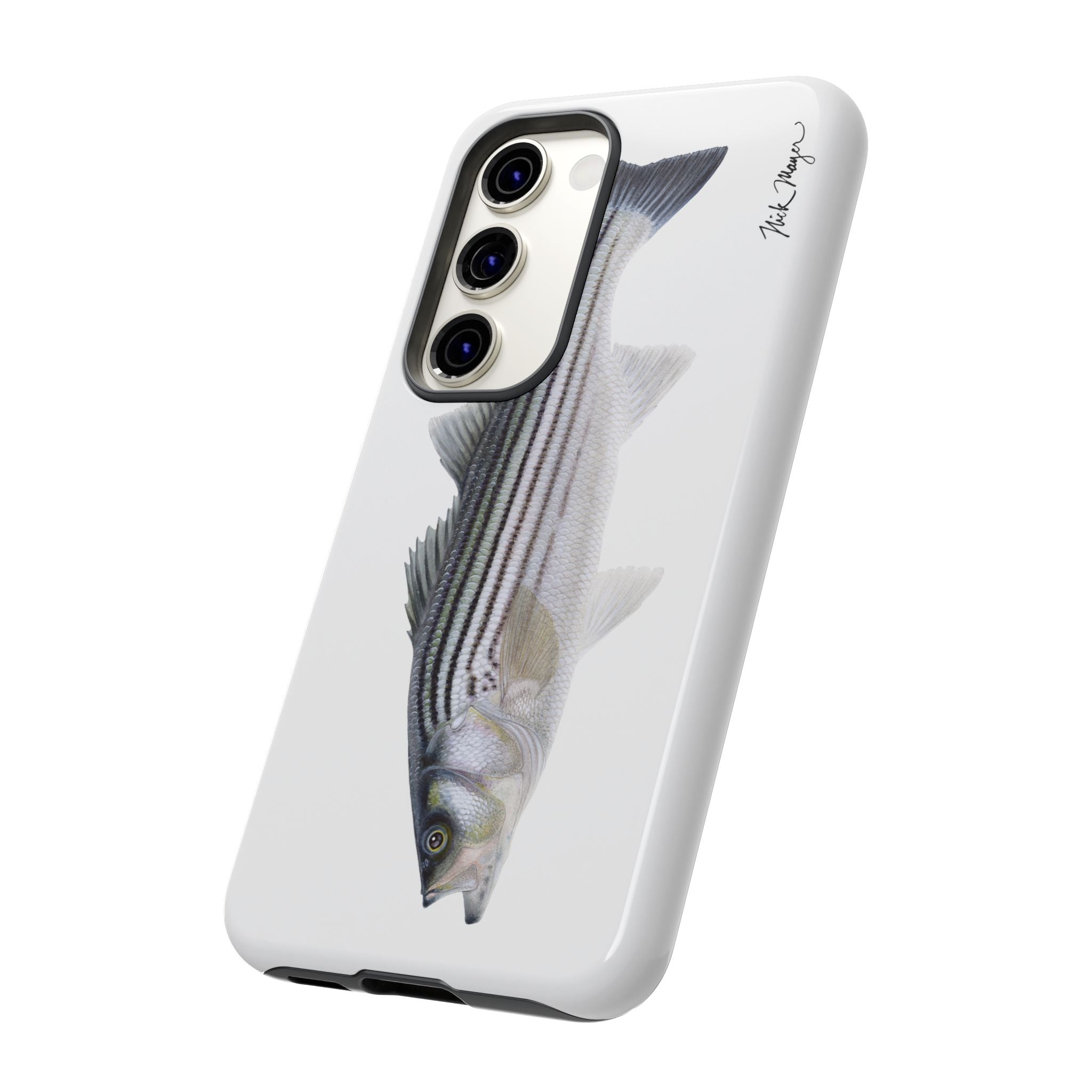 Schoolie Striper White Phone Case (Samsung)