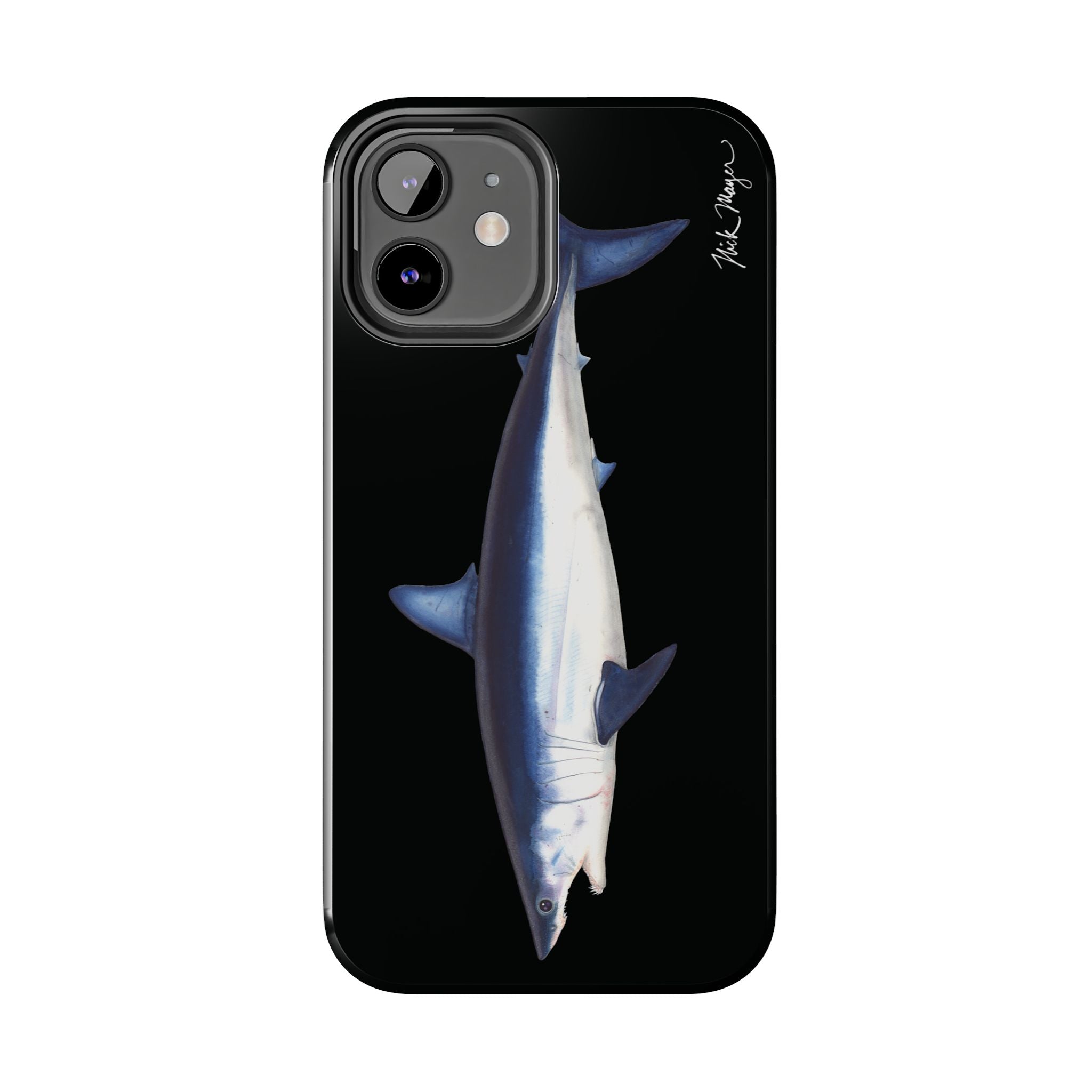 Mako Shark Black iPhone Case