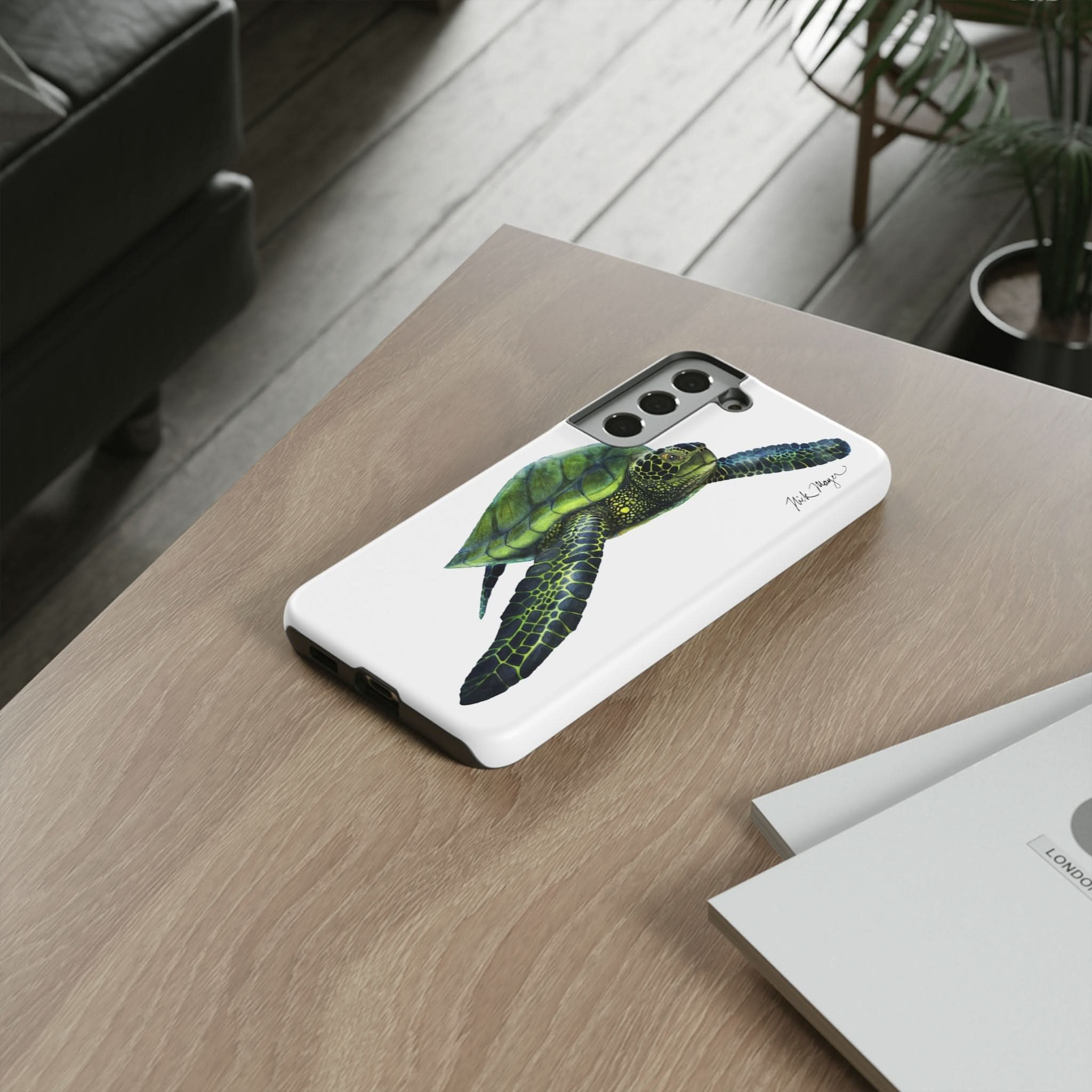 Green Sea Turtle Phone Case (Samsung)