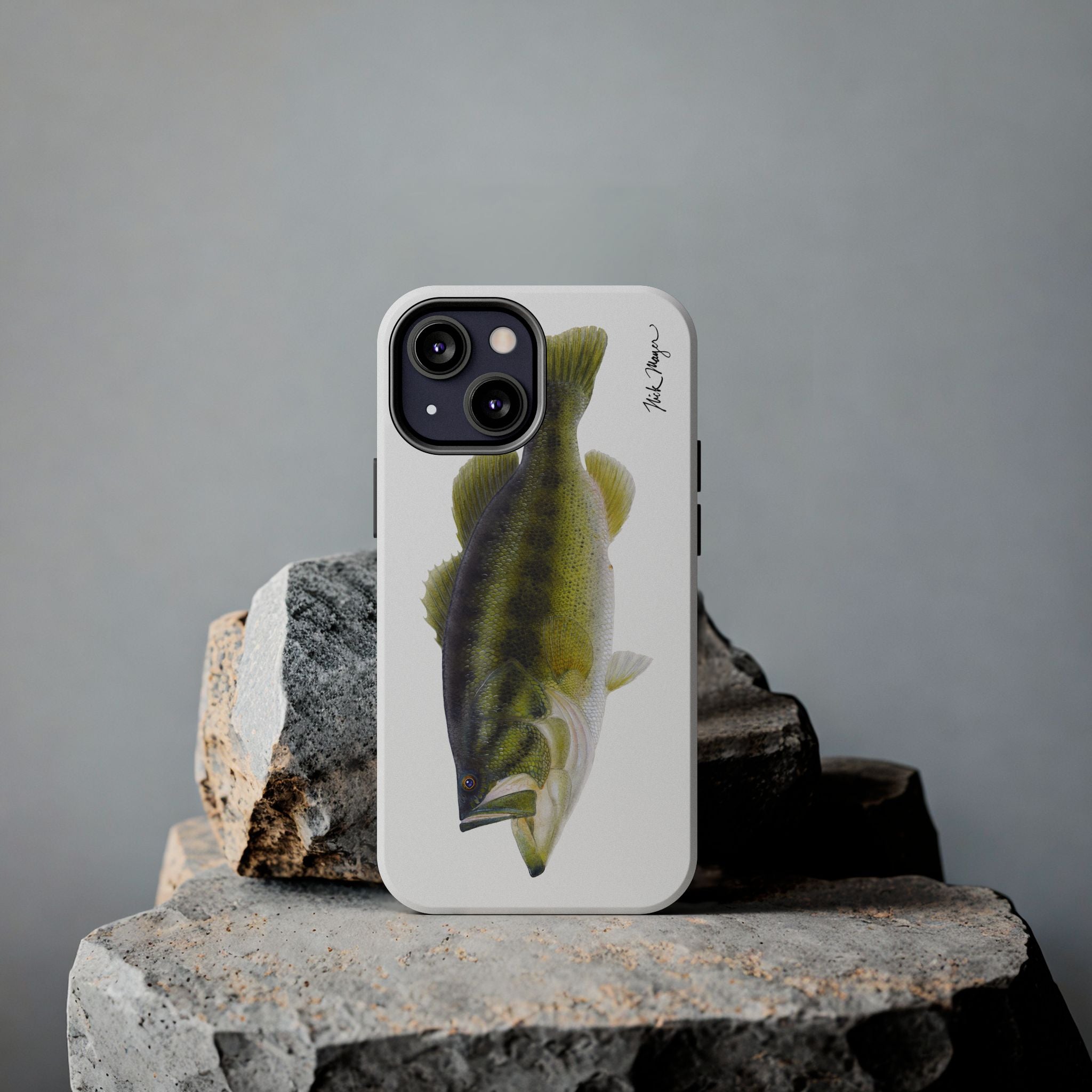 Largemouth Bass White Phone Case (iPhone)