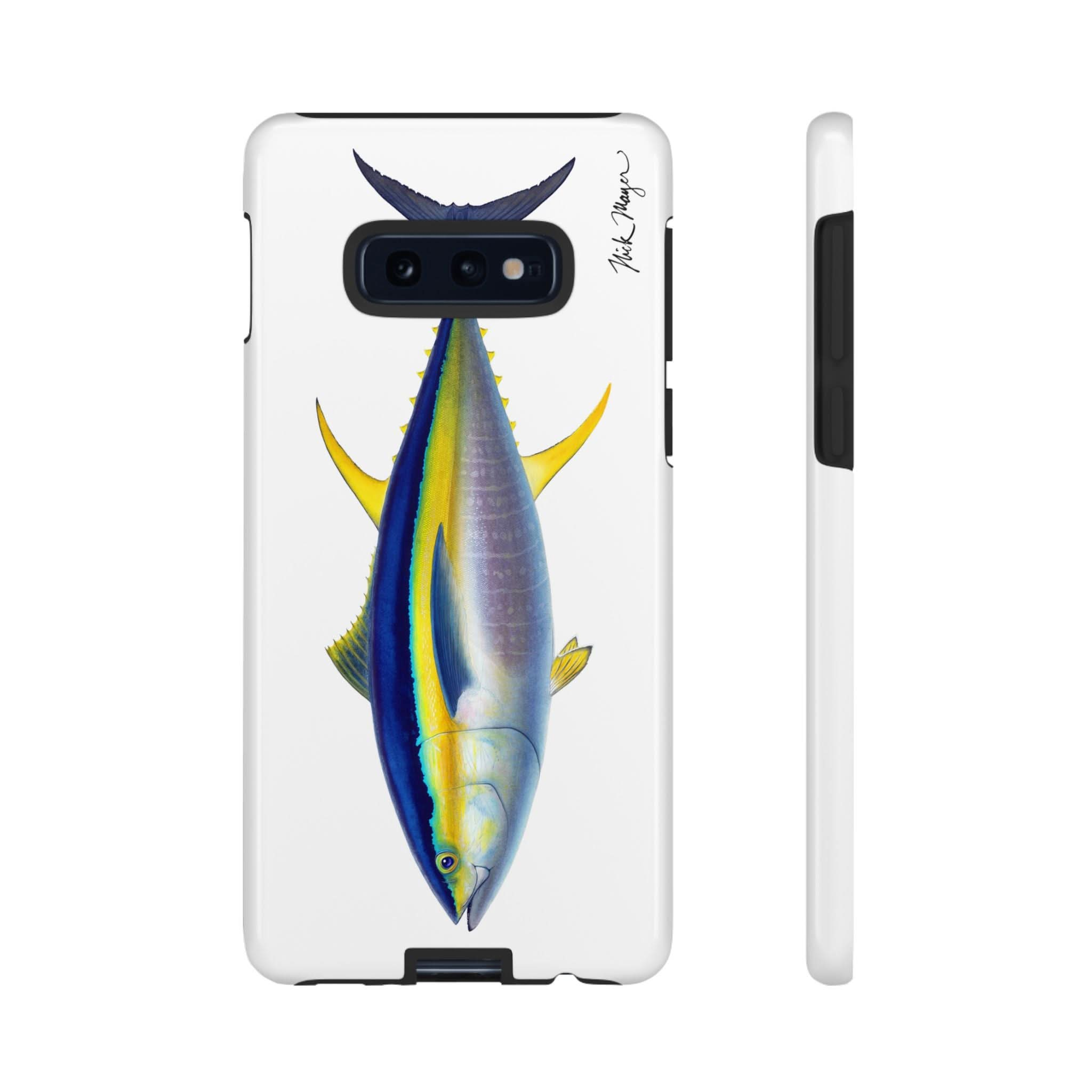 Yellowfin Tuna White Phone Case (Samsung)