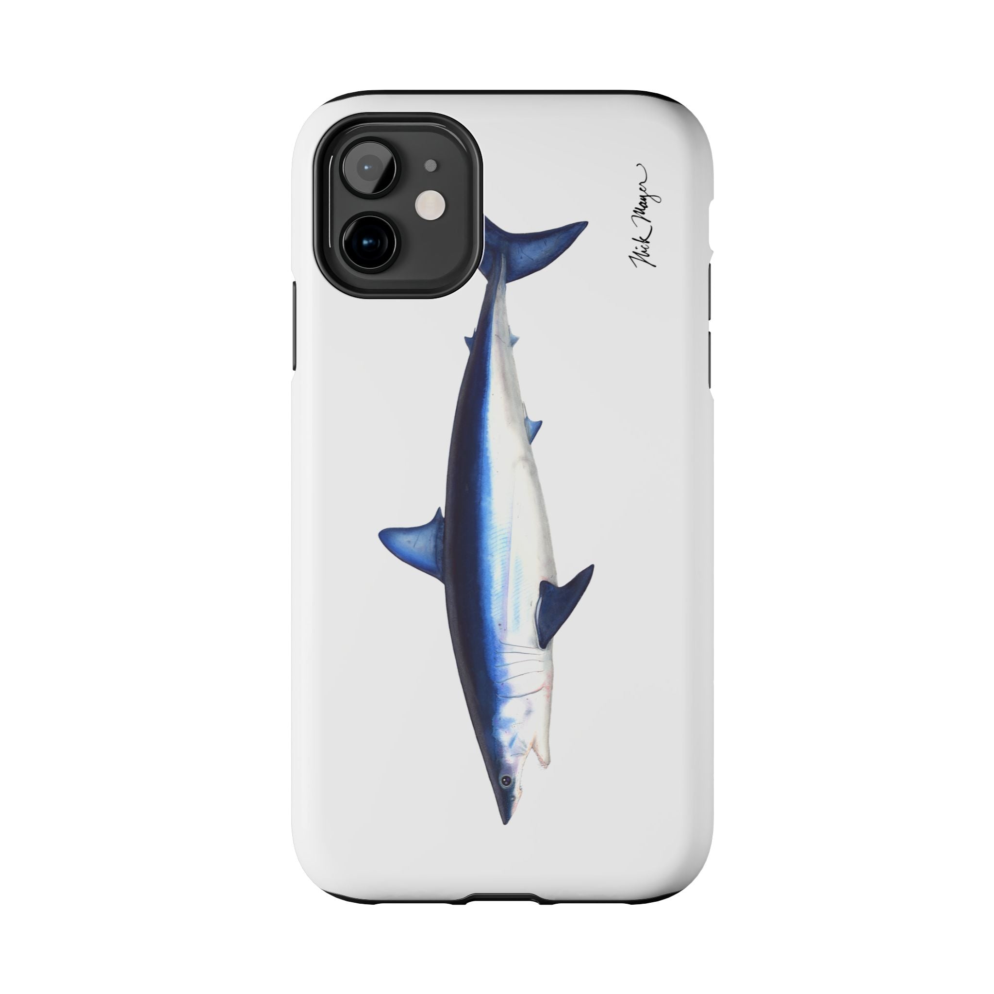 Mako Shark White Phone Case (iPhone)