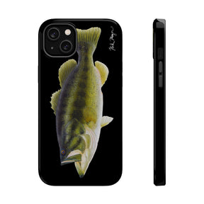 Largemouth Bass MagSafe Black iPhone Case