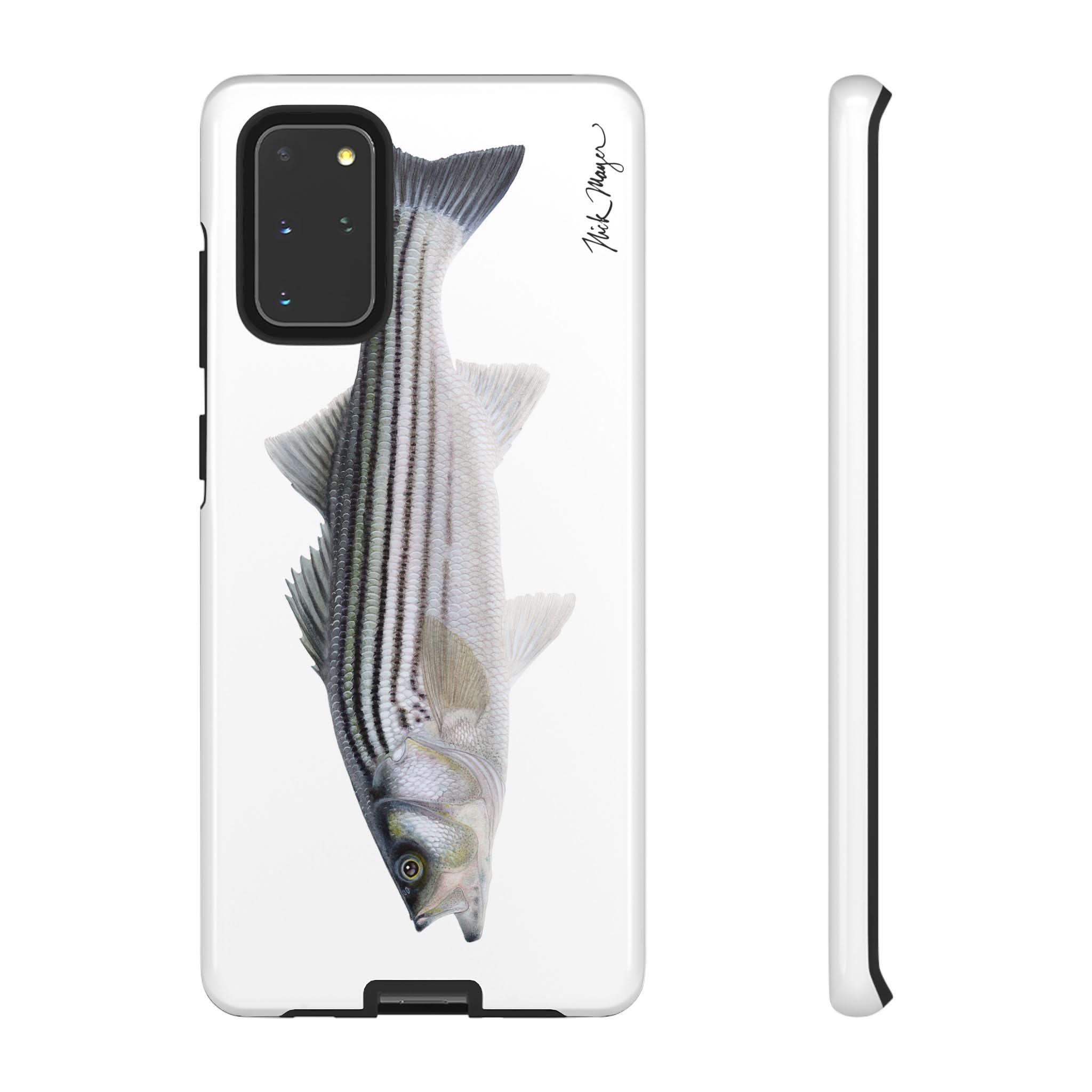 Schoolie Striper White Phone Case (Samsung)