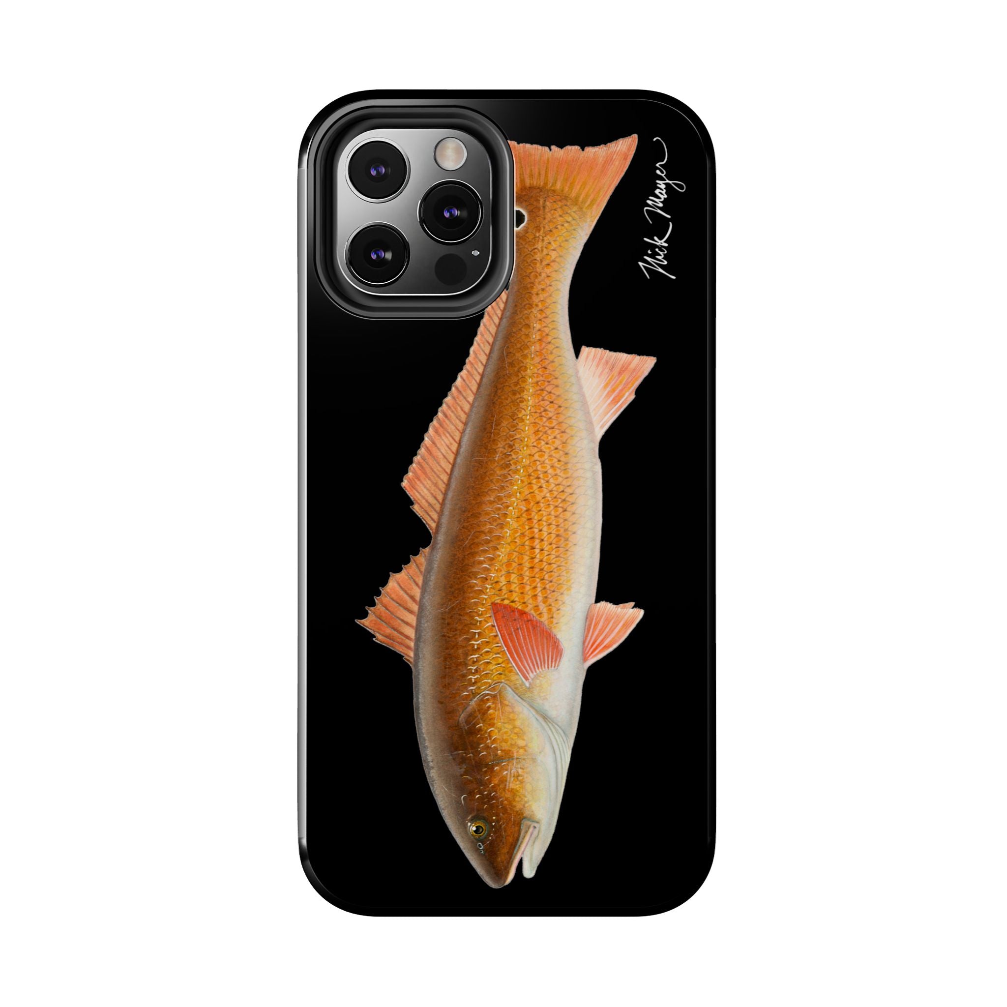 Redfish Black Phone Case (iPhone)