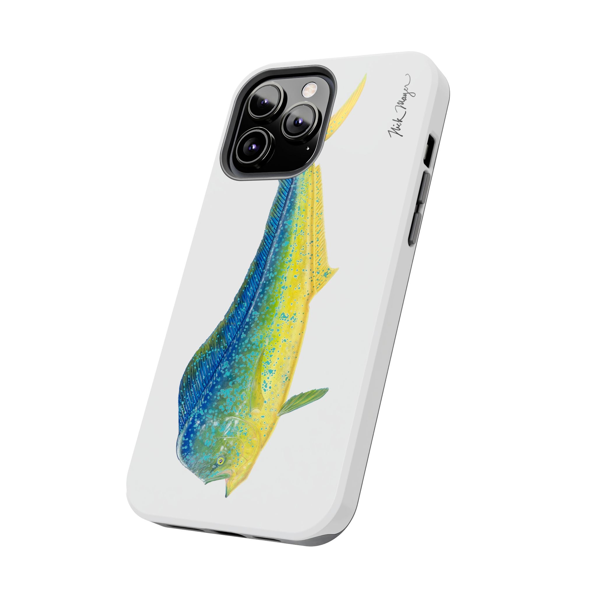 Bull Mahi White Phone Case (iPhone)