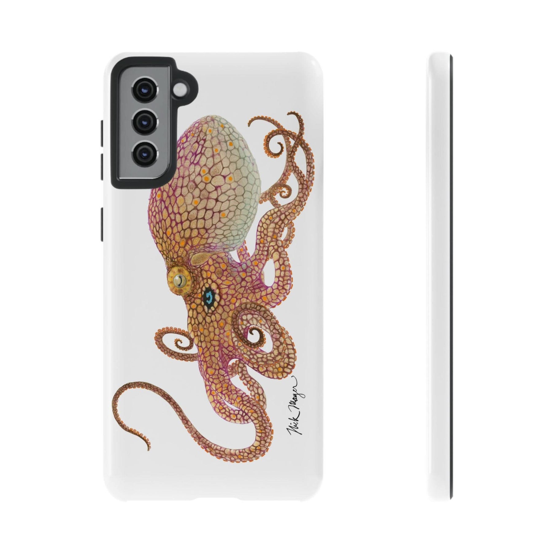 Two Spot Octopus Phone Case (iPhone 16 & Samsung)