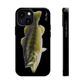 Largemouth Bass MagSafe Black iPhone Case